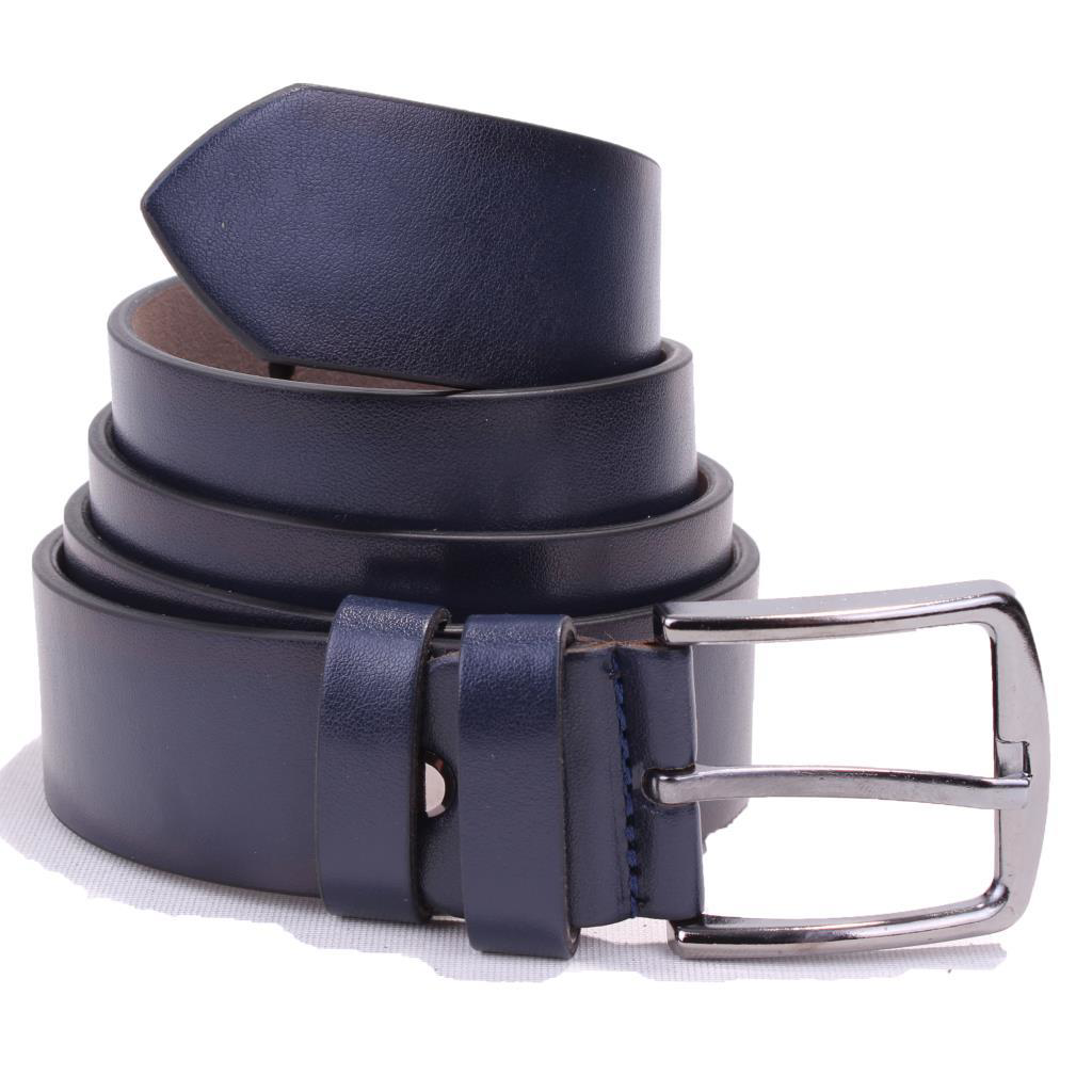 Dagoster  Dmk26-355 Lacivert 4 Cm Suni Deri Erkek Kemer