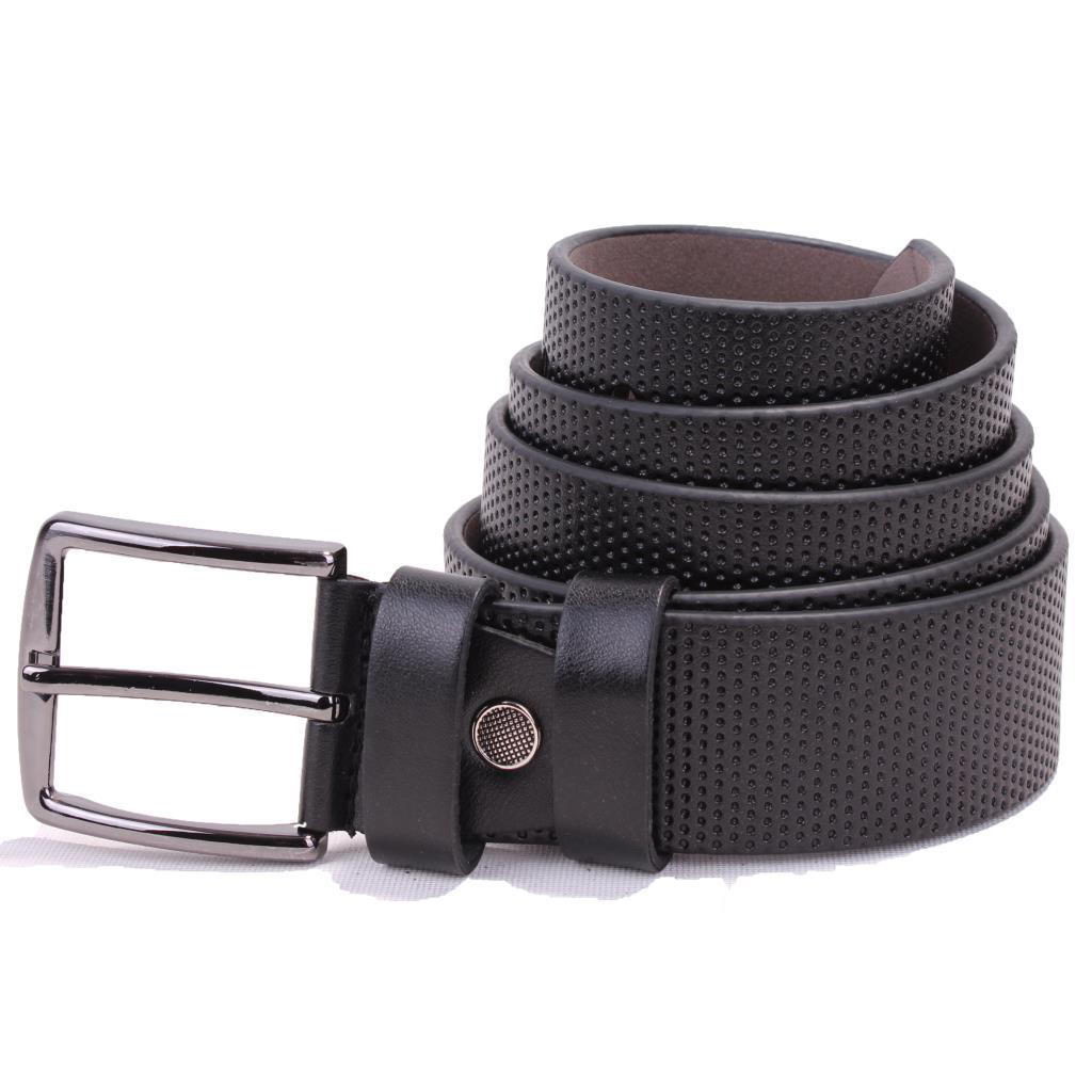 Dagoster  Dmk26-352 Siyah 4 Cm Suni Deri Erkek Kemer