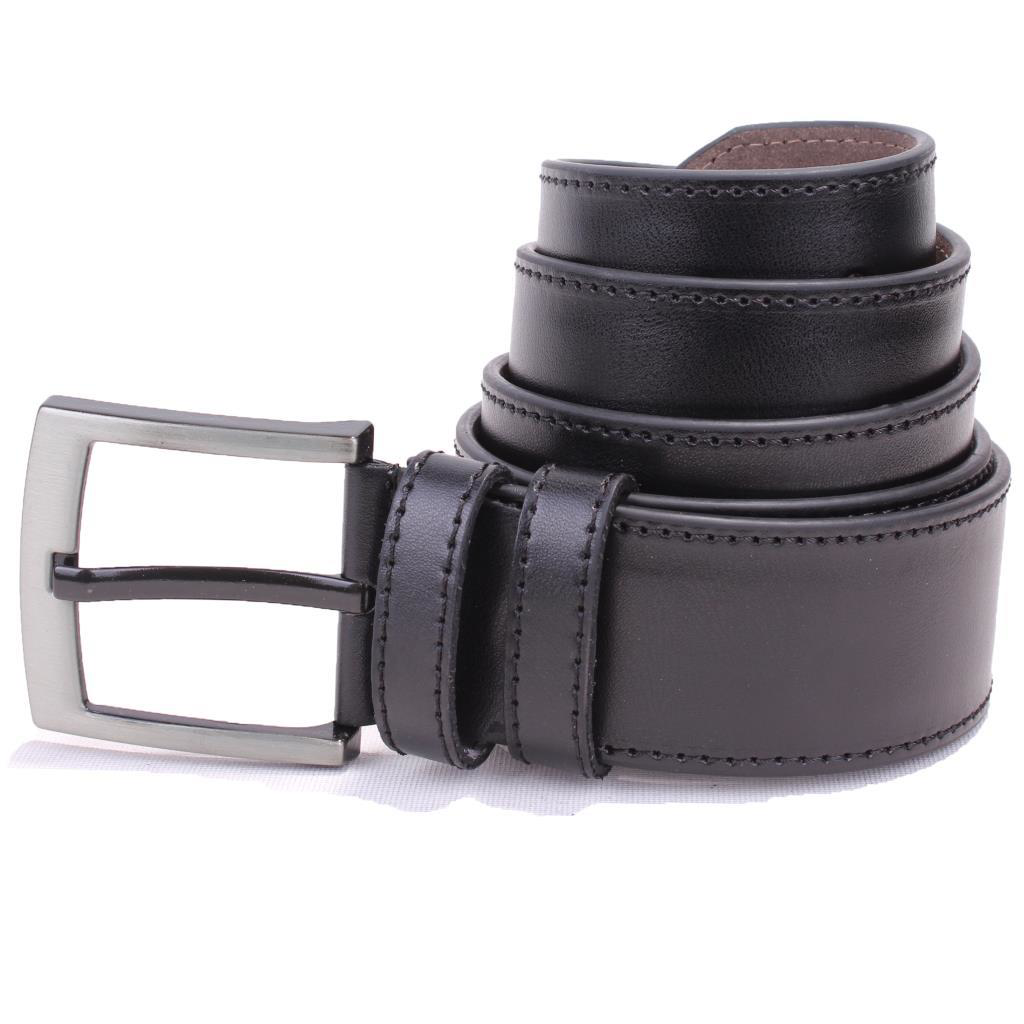 Dagoster  Dmk26-459 Siyah 4.5 Cm Suni Deri Erkek Kemer