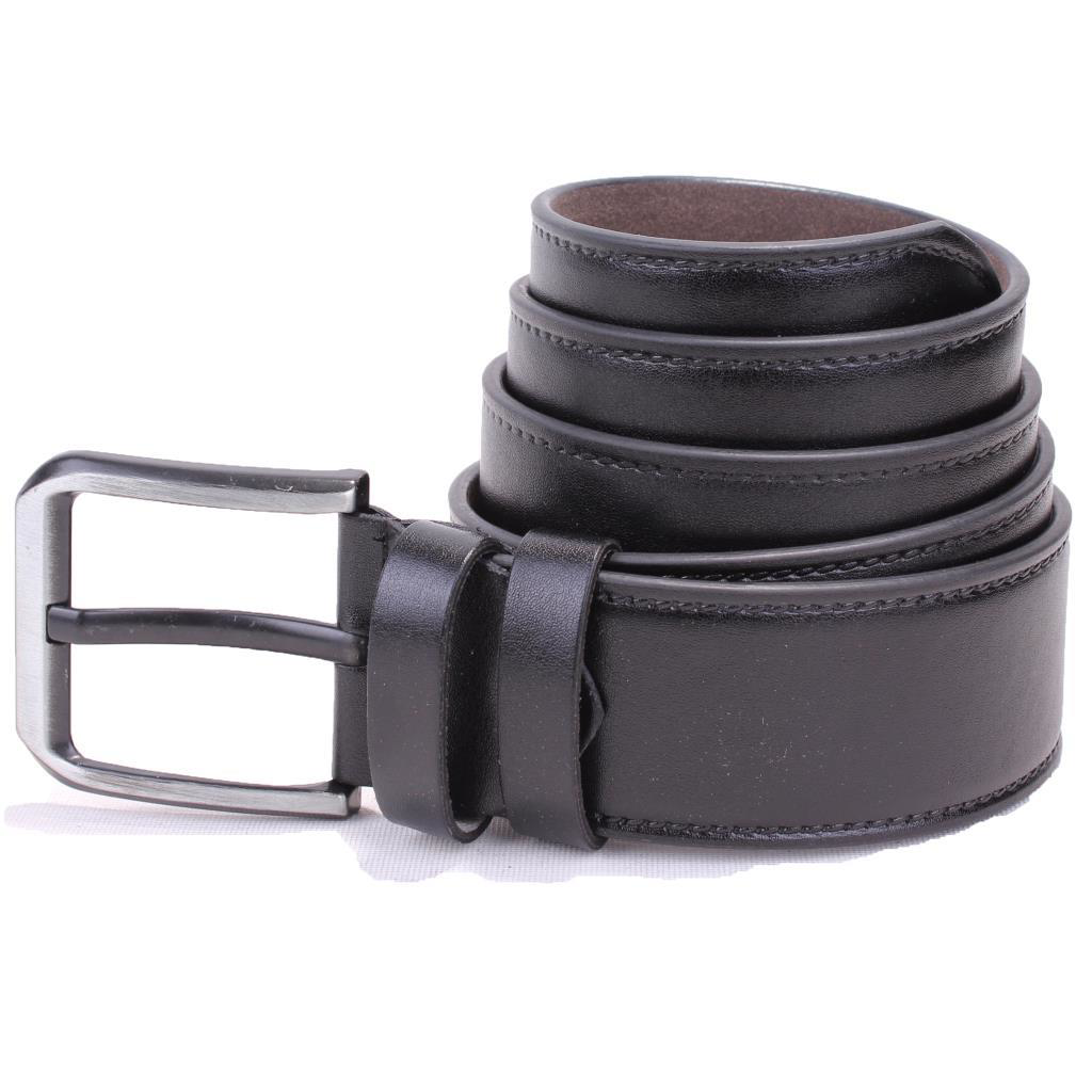 Dagoster  Dmk26-460 Siyah 4.5 Cm Suni Deri Erkek Kemer