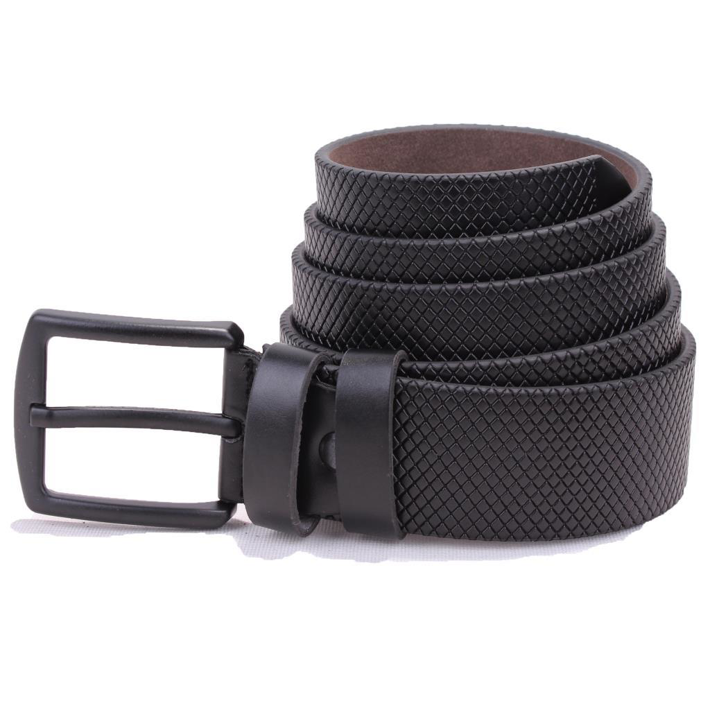Dagoster  Dmk26-353 Siyah 4 Cm Suni Deri Erkek Kemer