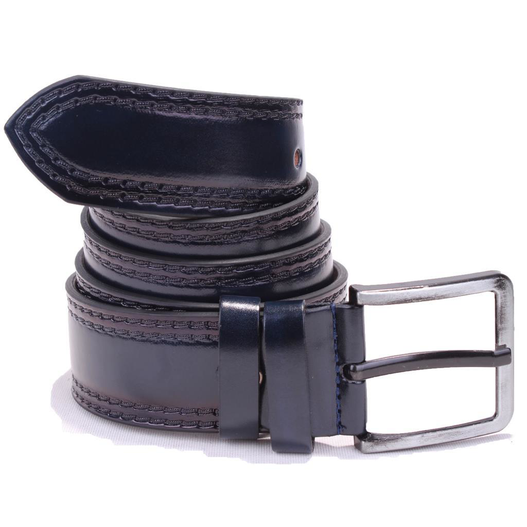 Dagoster  Dmk26-455 Lacivert 4.5 Cm Suni Deri Erkek Kemer
