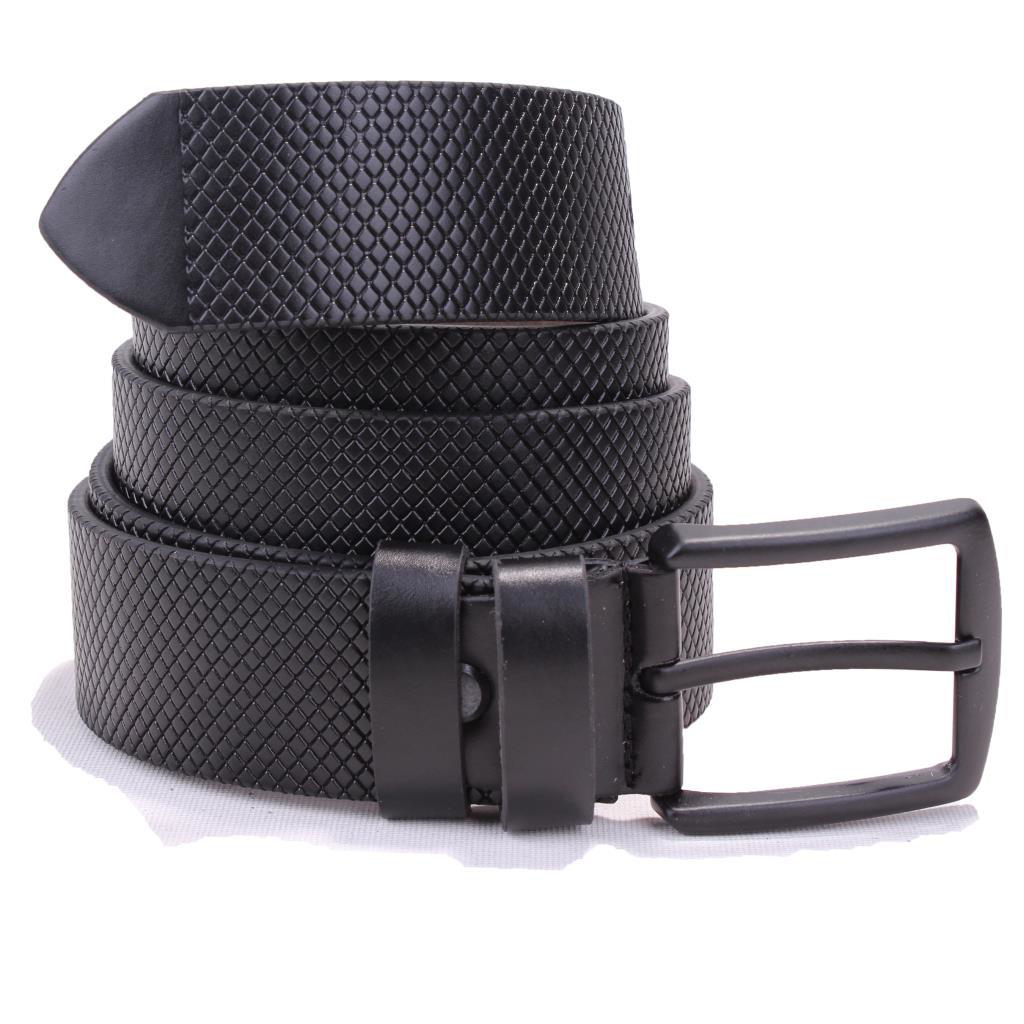 Dagoster  Dmk26-353 Siyah 4 Cm Suni Deri Erkek Kemer