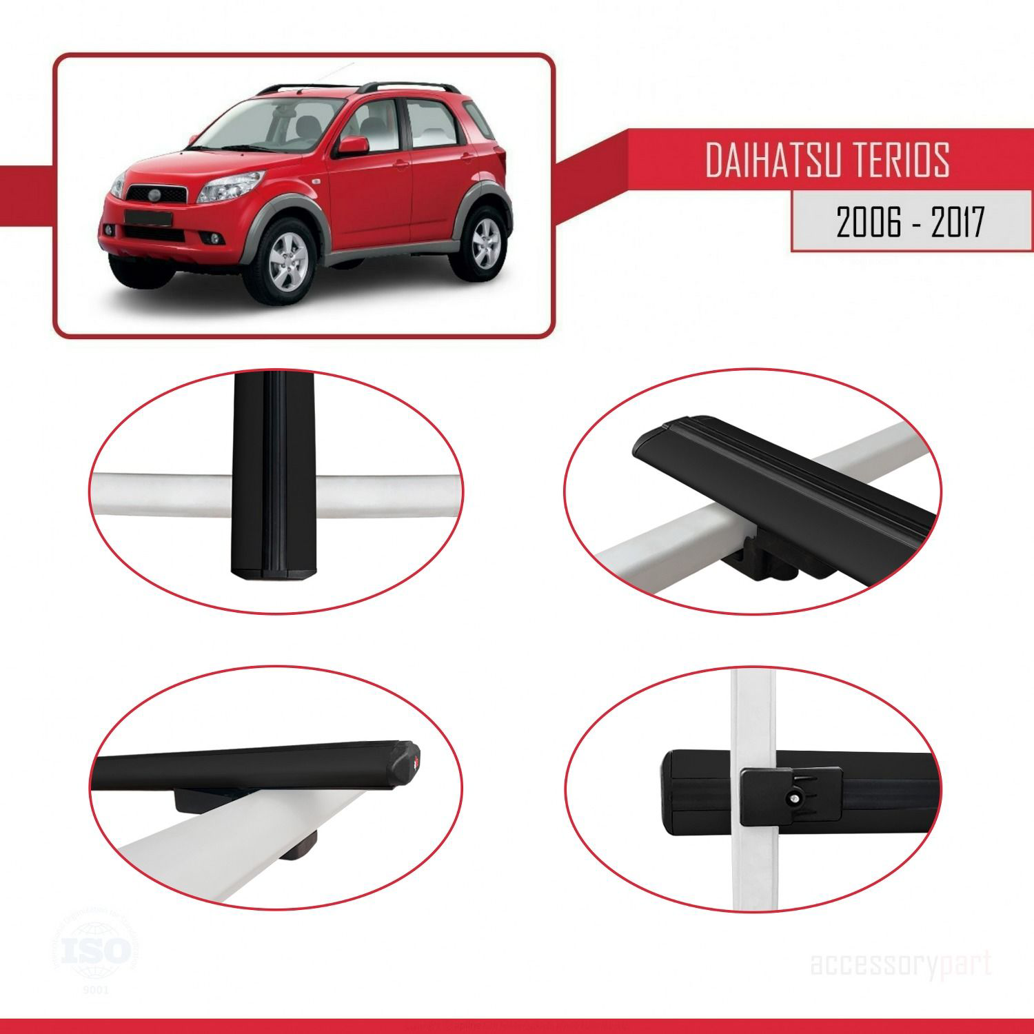 Drs Tuning Daihatsu Terios 2006-2017 Arasi İle Uyumlu Basic Model Ara Atki T