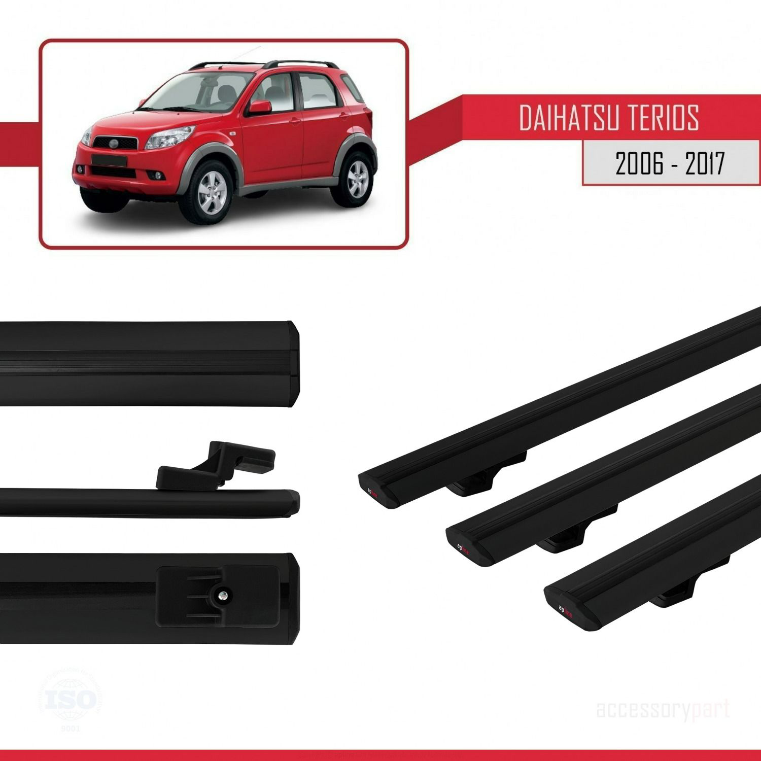 Drs Tuning Daihatsu Terios 2006-2017 Arasi İle Uyumlu Basic Model Ara Atki T