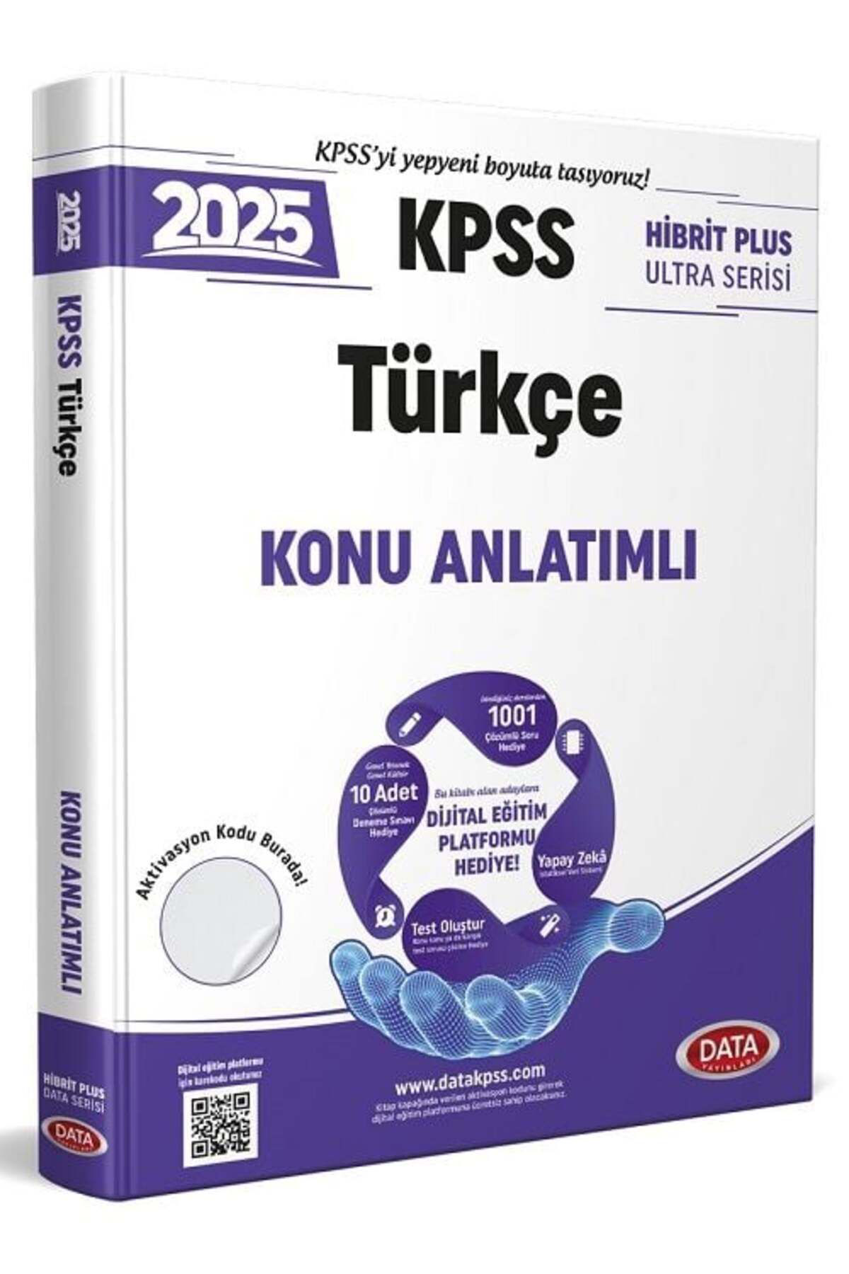 Data Yayinlari Data 2025 Kpss Türkçe Ultra Konu Anlatimli
