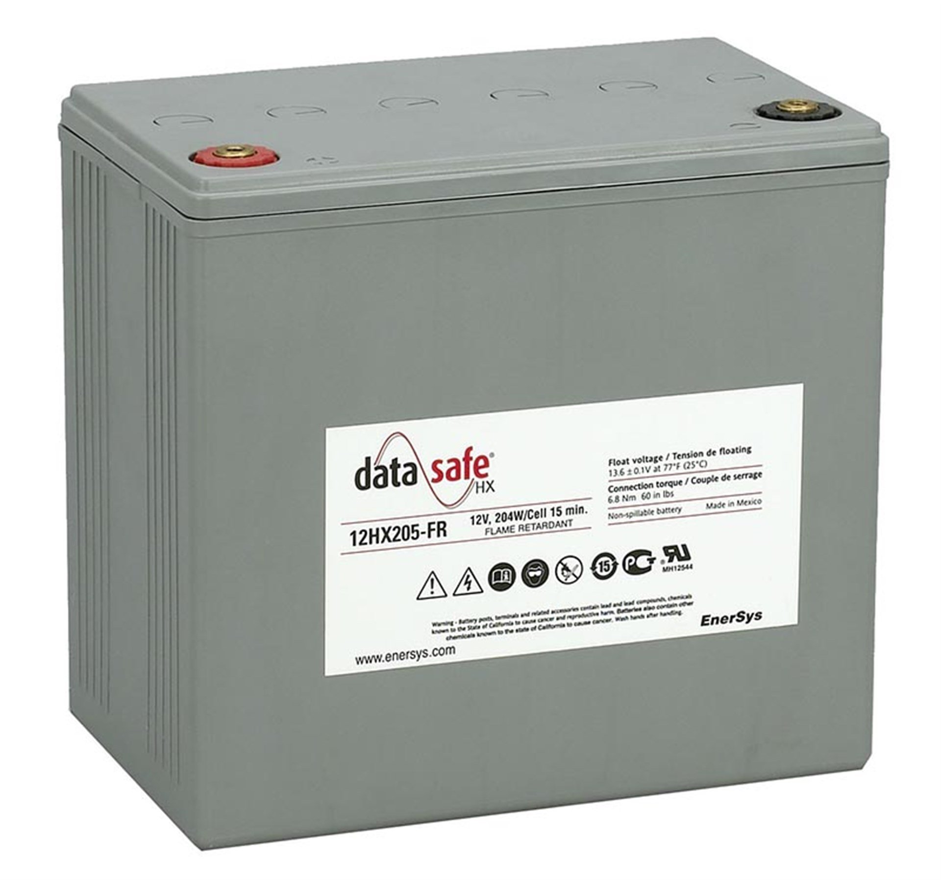 Datasafe  12Hx205 (12 V 55 Ahm) Akü