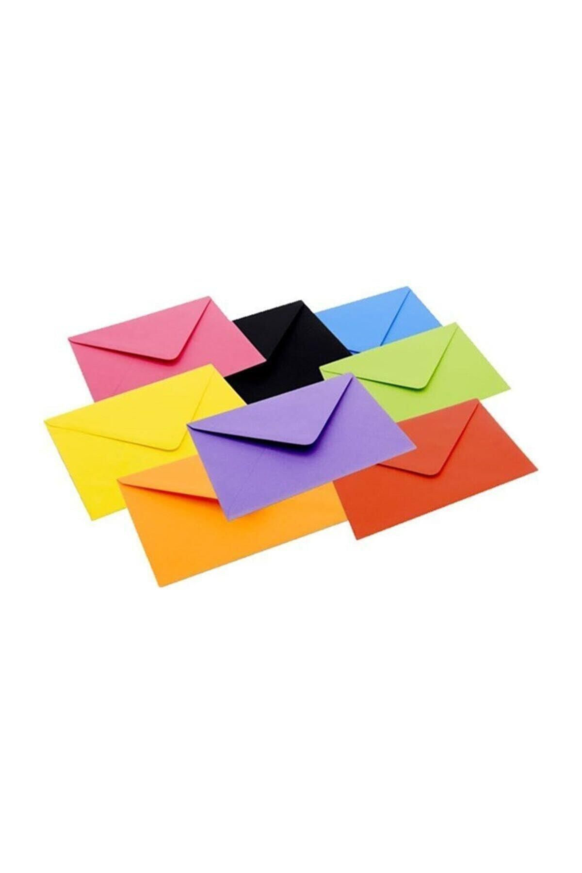 Doğan Davetiye Zarfi Renkli 130X180 Mm 80 Gr Karişik 500 Lü (1 Paket 50