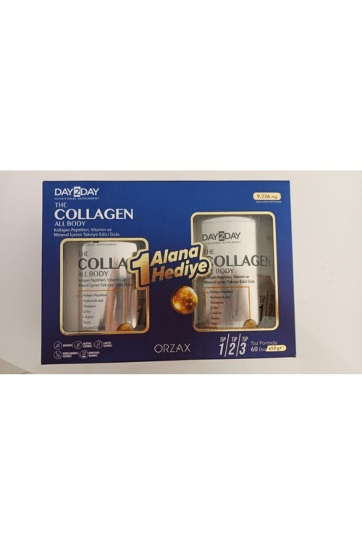 Orzax Day2day The Collagen All Body Toz 300 Gr - 1 Alana 1