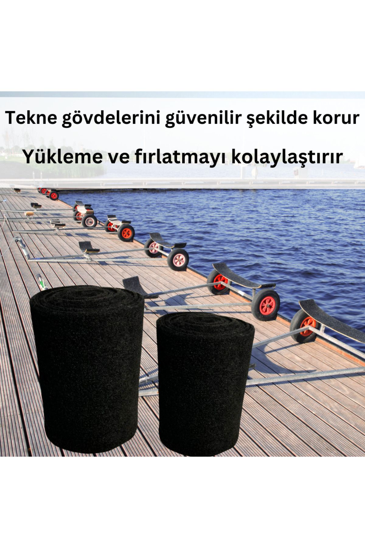 Beylini Dayanikli Tekne Römorku Halisi Dayanikli Kesilebilir Koruyucu Mat