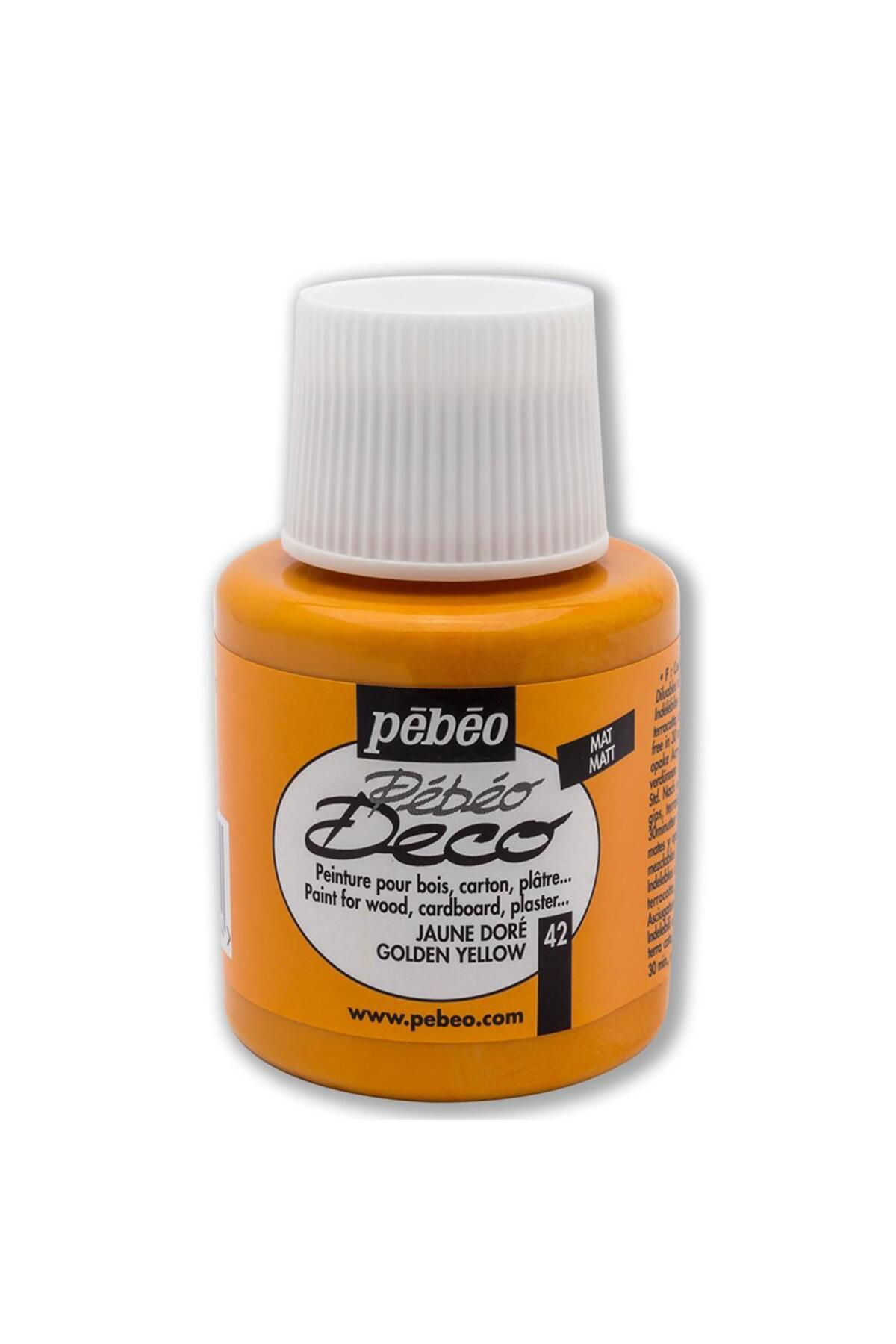 Pebeo Deco 42 Golden Yellow 110 Ml Ahşap Boyasi