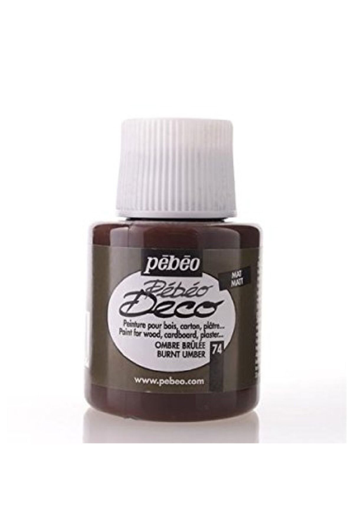 Pebeo Deco Mat 110 Ml Şişe 3'Lü Ombre Brulee