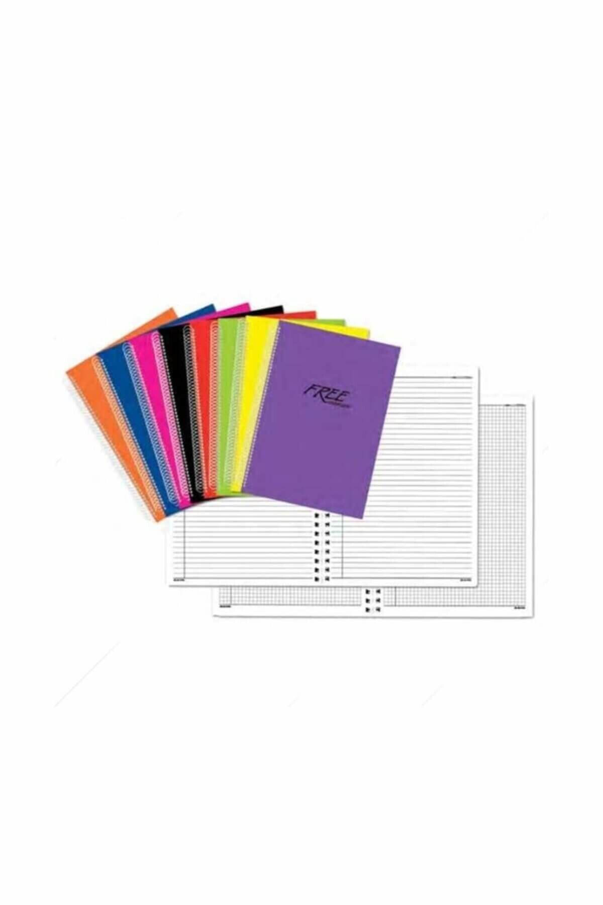 Keskin Color Defter 120Yp A4 Spiralli Cilt Kapakli Çizgili