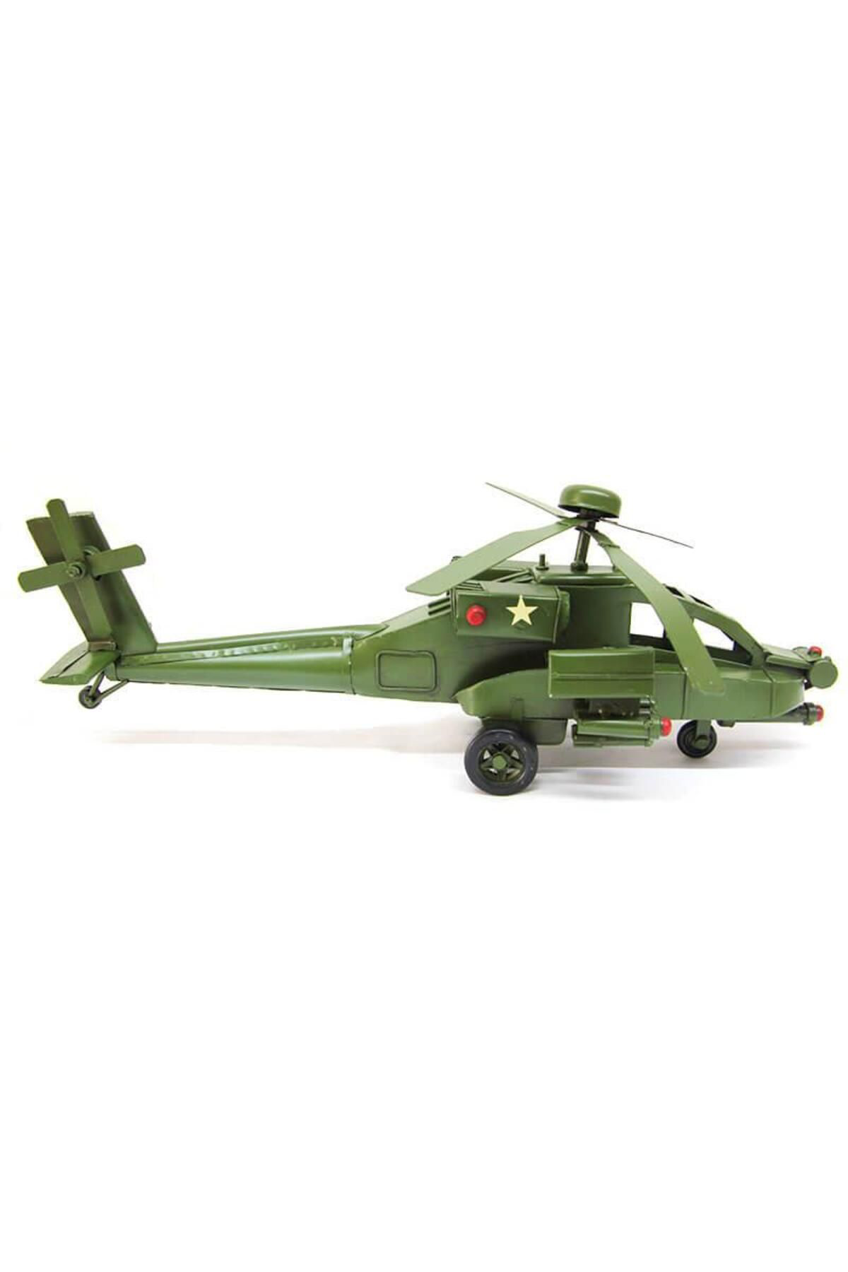 Zs Demir Dekoratif Metal Helikopter Dekoratif Biblo Hediyelik