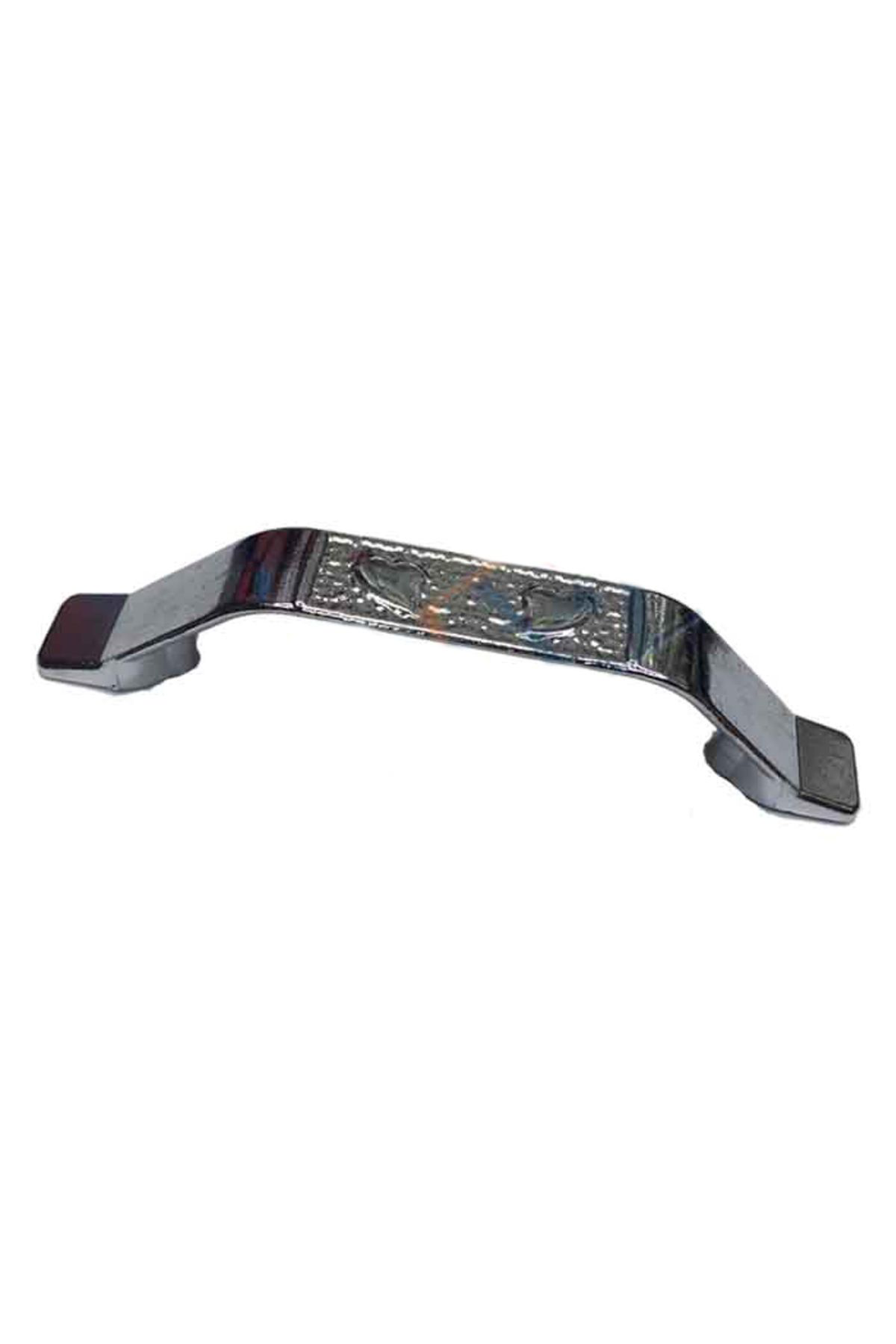 Nerede Bulurum Dekoratif Zamak Kulp İçten - 64Mm, Nikel, 1 Adet
