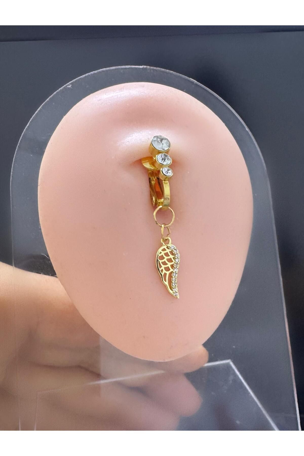 Arescollection Deliksiz ( Delik Gerektirmeyen )Sikiştirmali Melek Kanadi Sallant