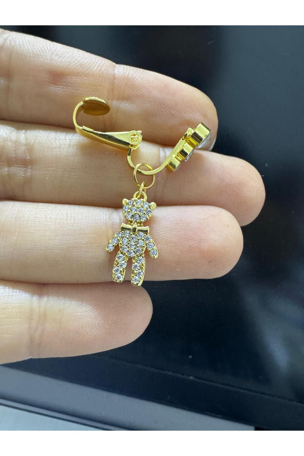 Arescollection Deliksiz ( Delik Gerektirmeyen )Sikiştirmali Ayicik Sallantili Gö