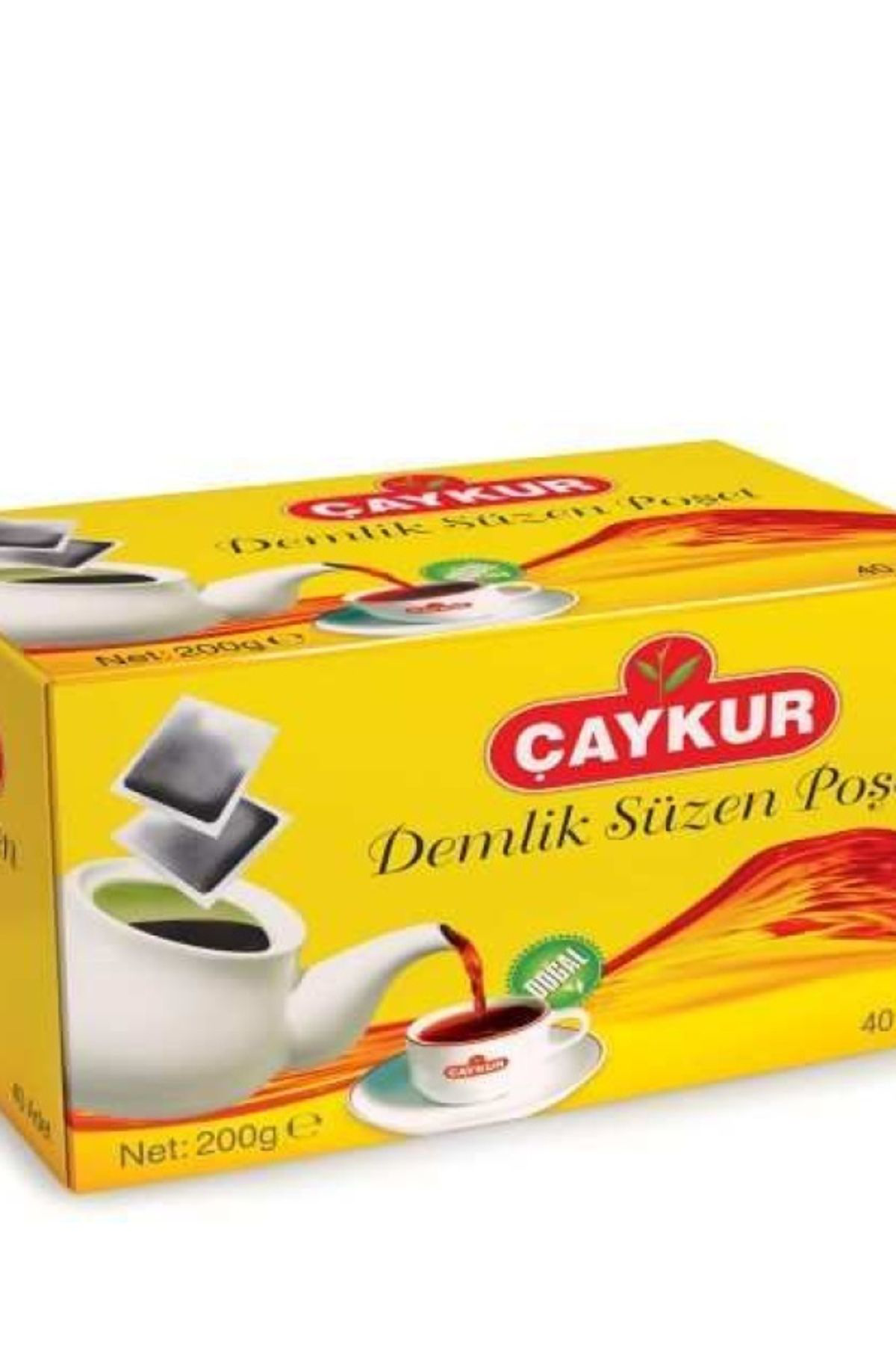 Çaykur Demlik Poşet Çay 200Gr 40 Ad Demlik Poşet