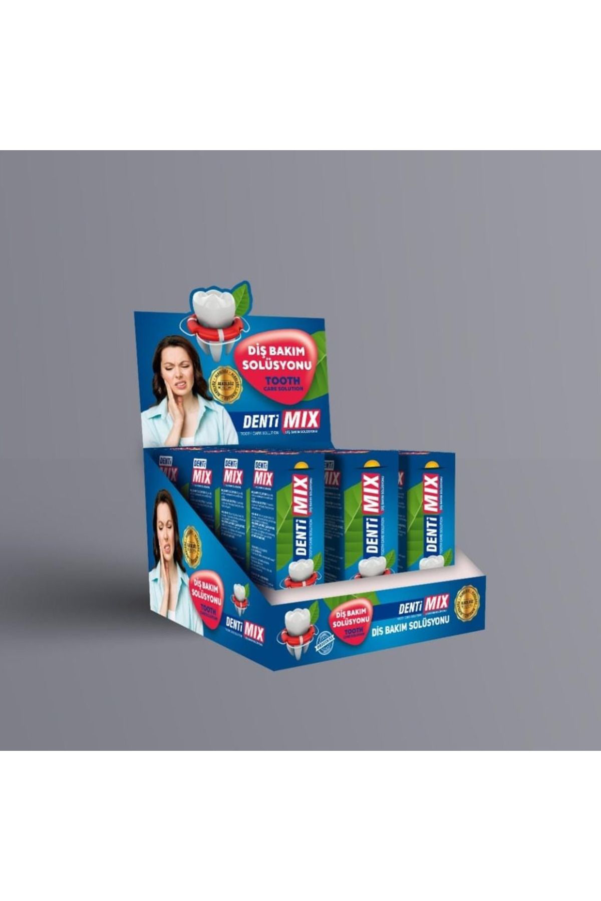 Dentimix Dentimix Ağiz Bakim Solusyonu 20 Ml - 12 Li Stand