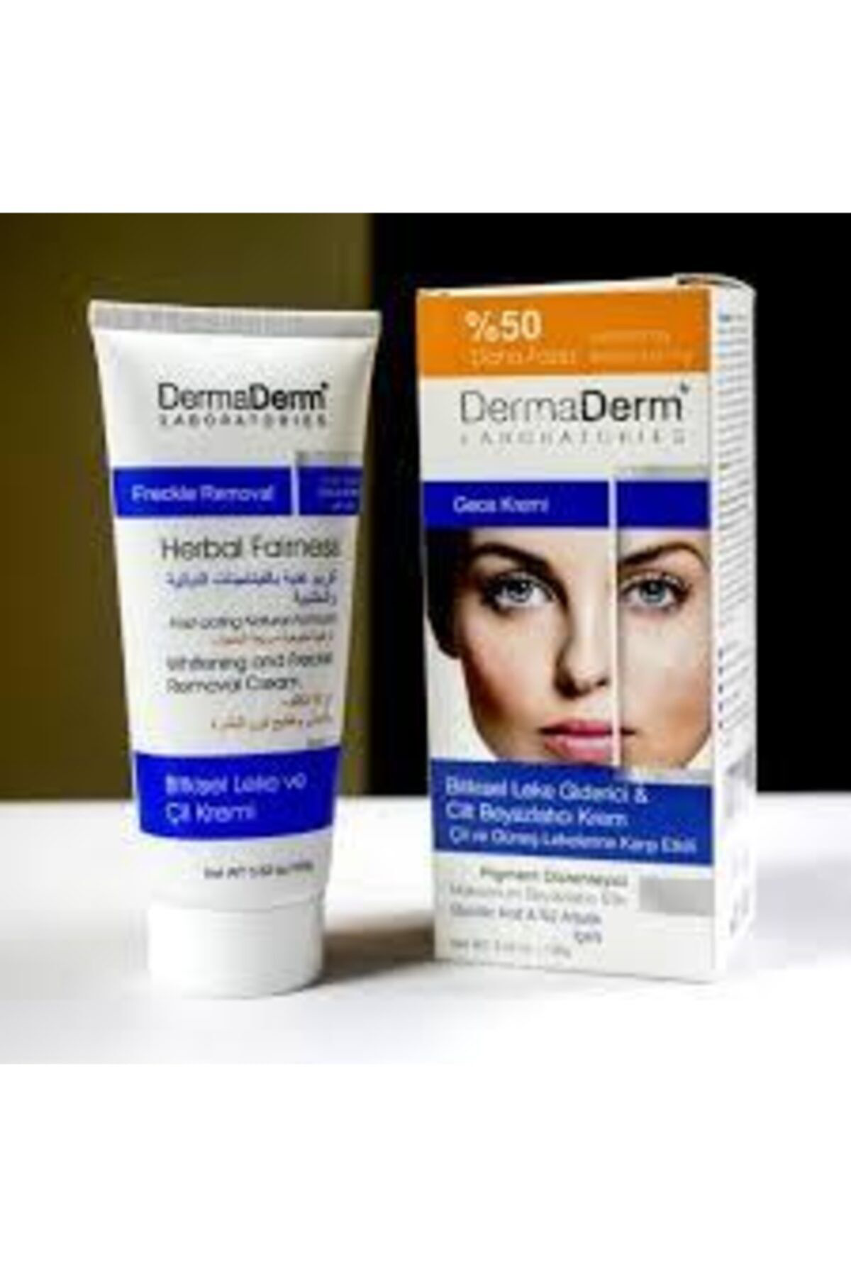 Enval Dermaderm Bitkisel  Ve Cilt Beyazlatici Krem 100 Gr (Gece Kremi)