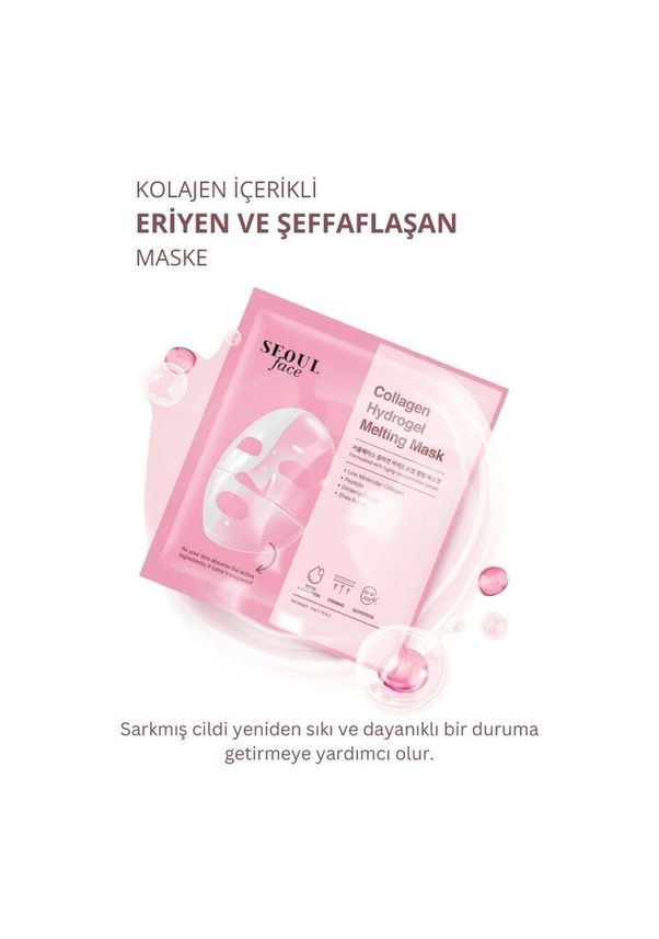Dermal Korea Dermal Seoulface Kore Kozmetik Kolajen Özlü Eriyen Maske 34 G