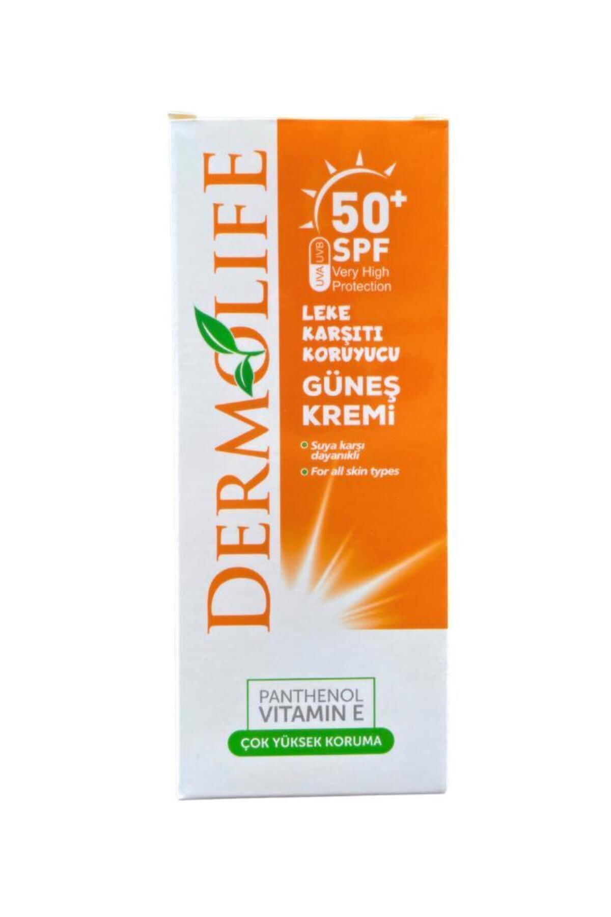 Denizpharma Dermolife Spf50 Leke Karşiti Koruyucu Yüz Ve Vücut Kremi 100 Ml