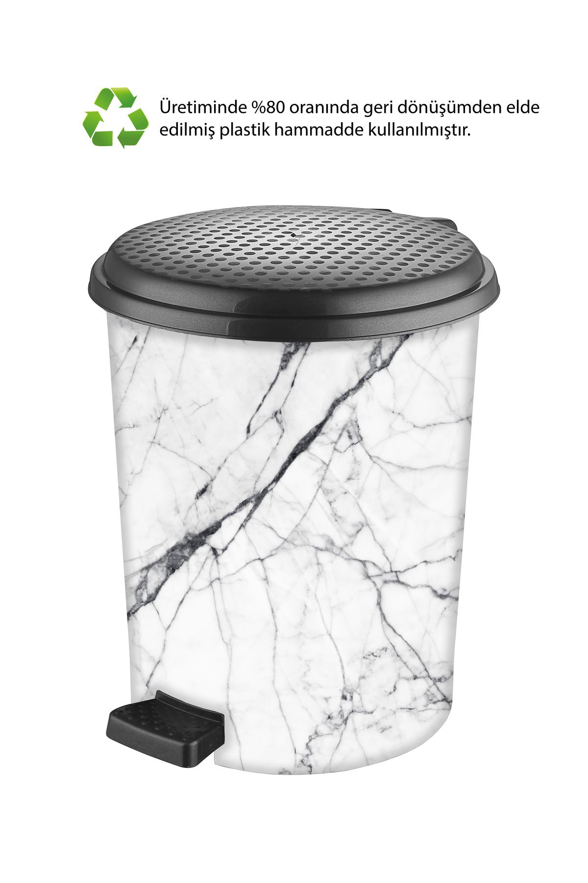 Elif Desenli Çöp Kovasi: 6 Litre
