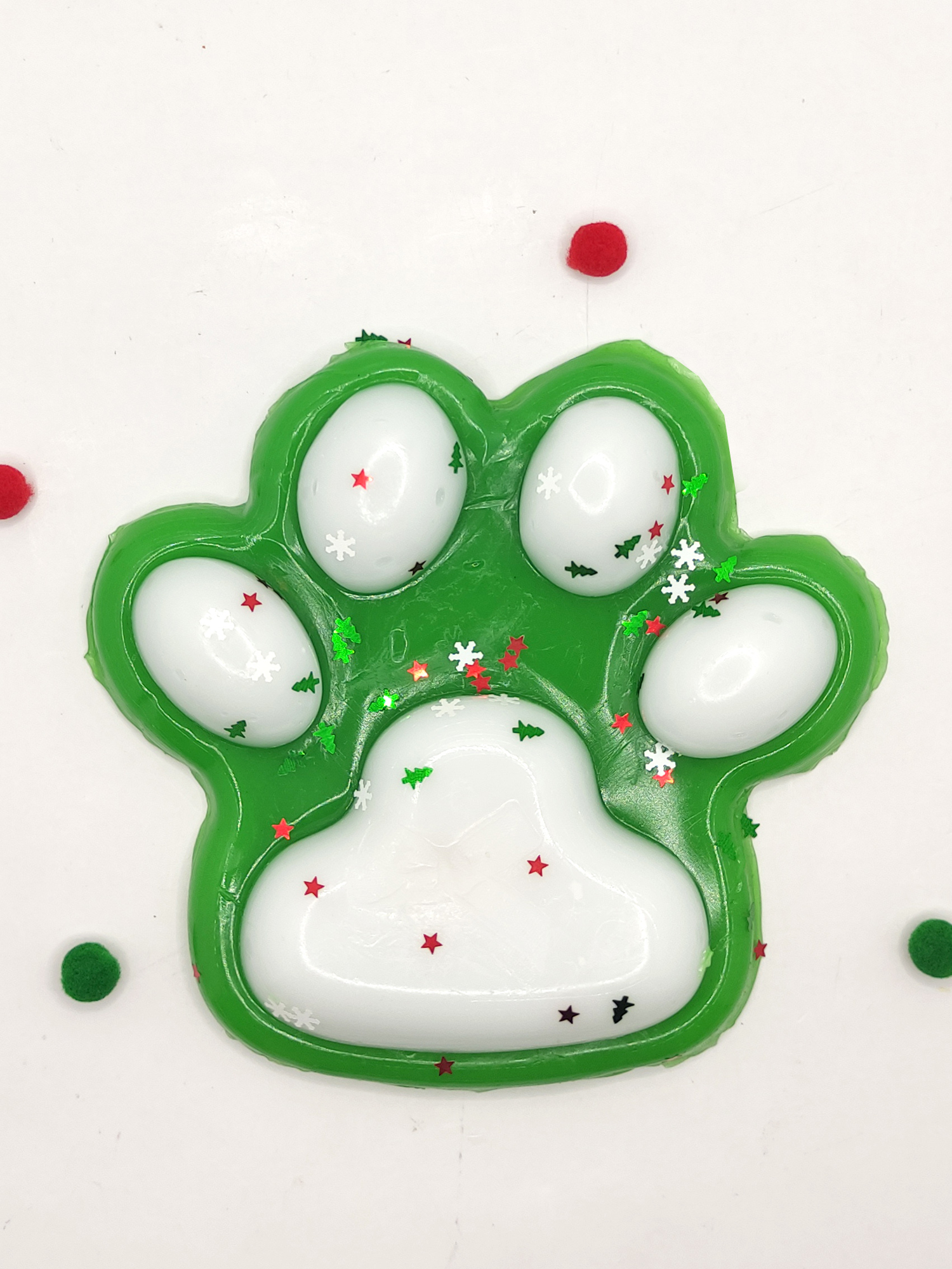 Limmy Dev Pati Squishy Taba Squishy Kedi Pati Sikma 14 Cm Pullu Pati Su