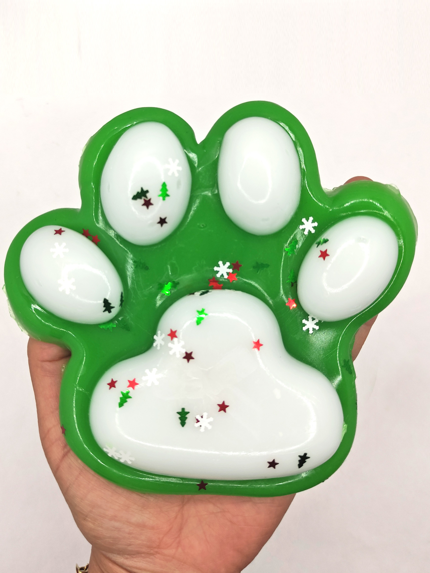 Limmy Dev Pati Squishy Taba Squishy Kedi Pati Sikma 14 Cm Pullu Pati Su