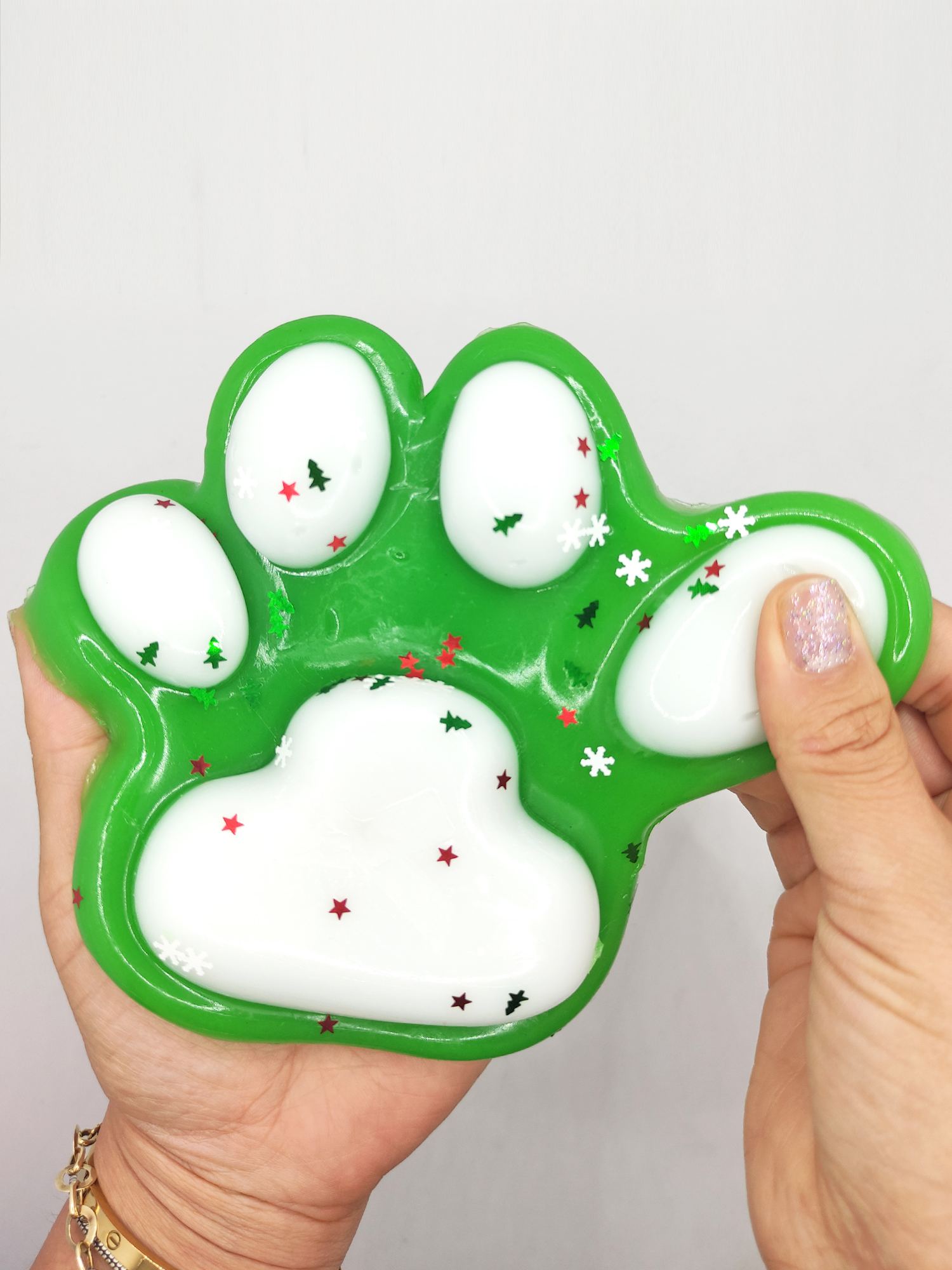 Limmy Dev Pati Squishy Taba Squishy Kedi Pati Sikma 14 Cm Pullu Pati Su