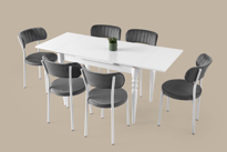 Sivas Gözde Mobilya Didim Beta Açilir Mutfak Masa Sandalye Takimi 80X120