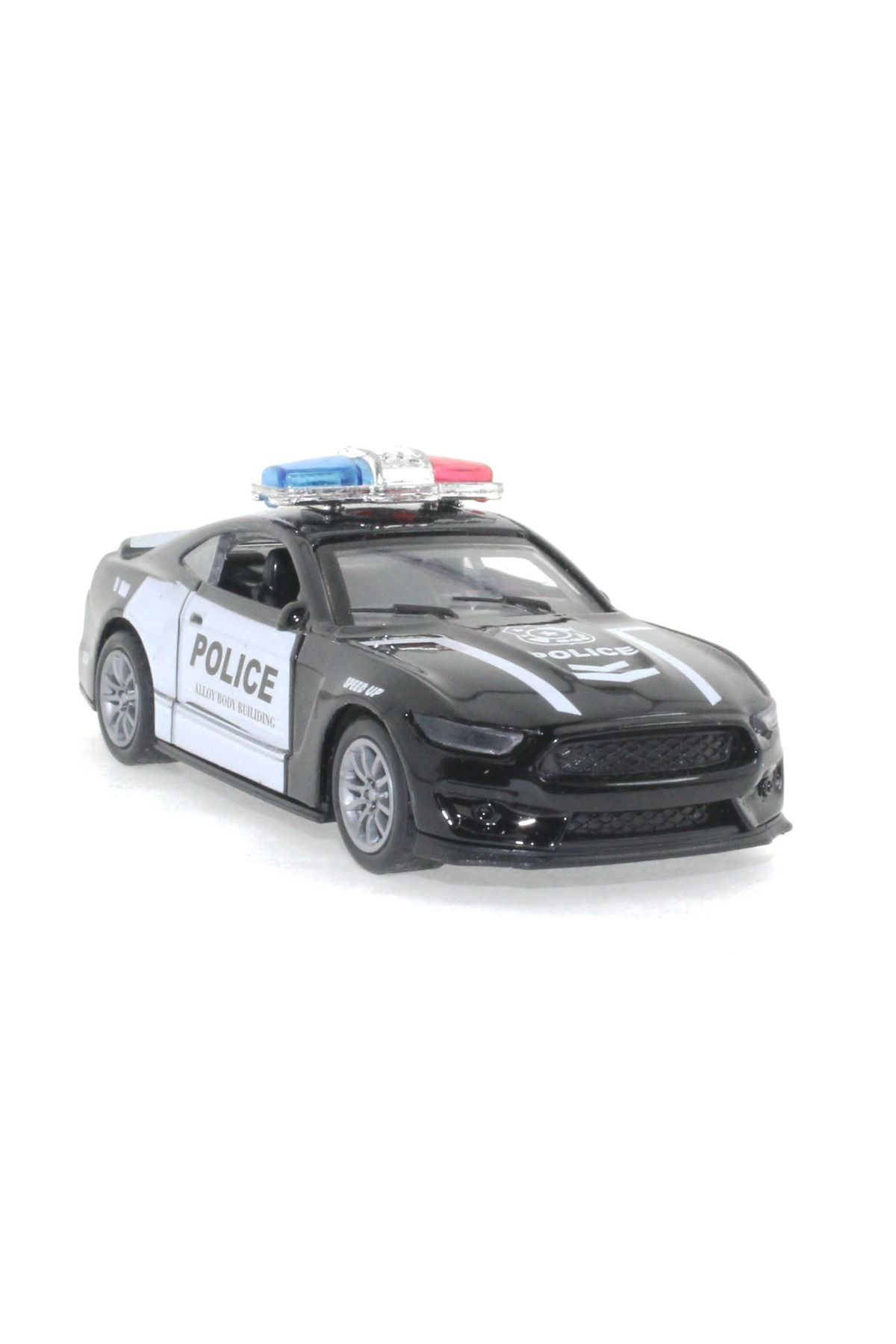 Pamiravm Die Cast Çek Birak Metal Siyah Polis Arabasi