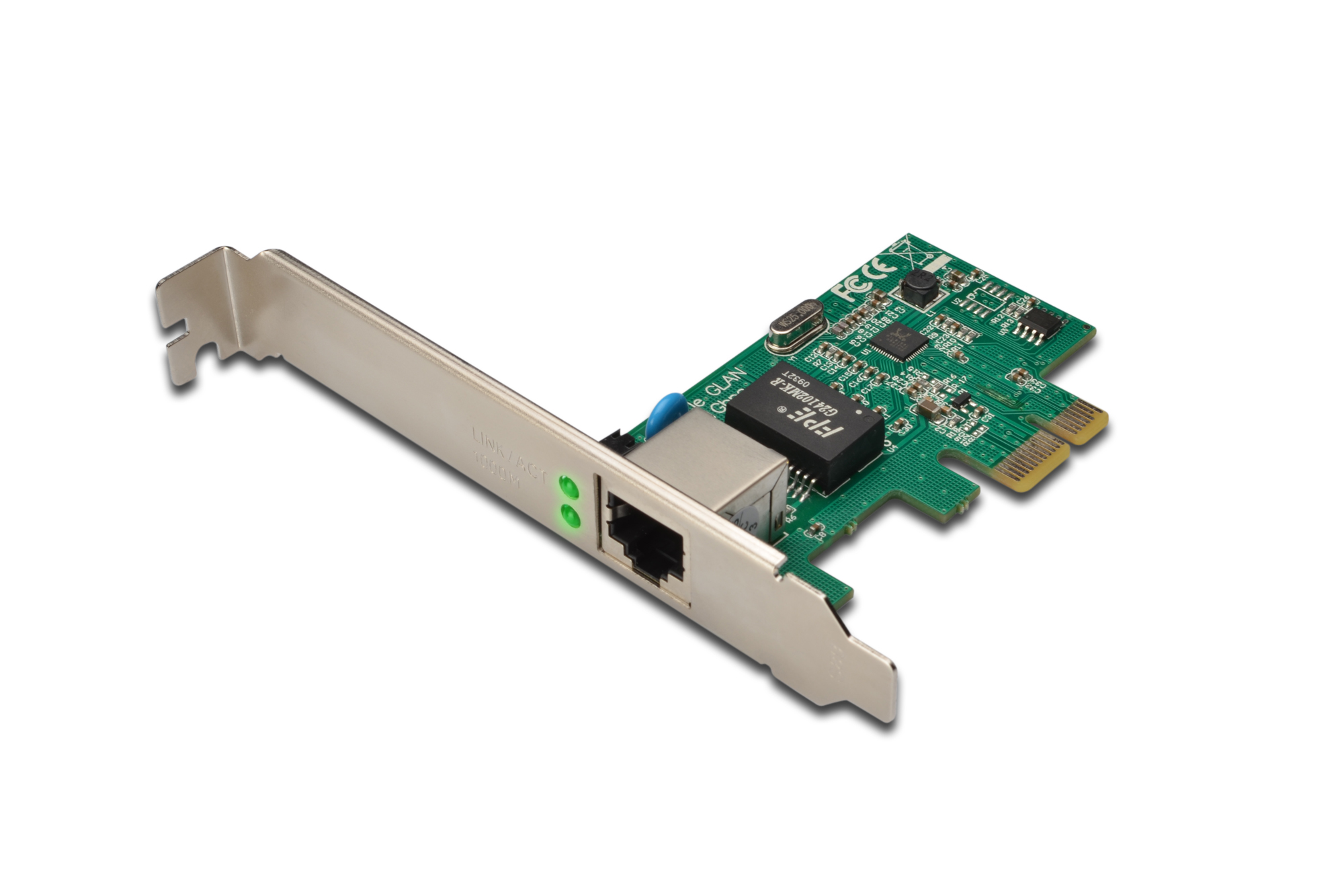 Evimdeyokyok Digitus 1 Port 10/100/1000 Mbps Gigabit Pci Express Ethernet Kart