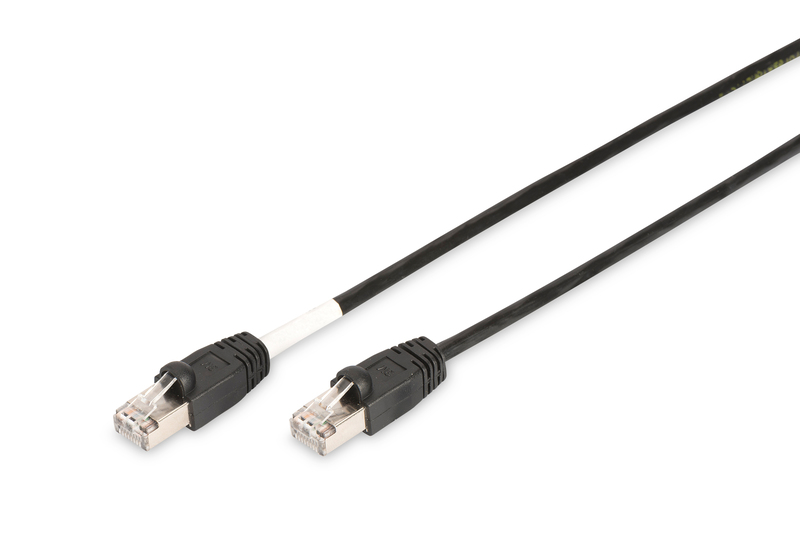 Digitus  Cat 6 S-Ftp Diş Mekan Patch Kablosu, Cu, Pe Awg 27/7, Siy