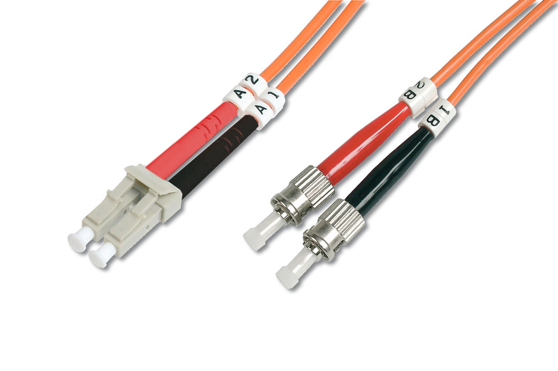 Evimdeyokyok Digitus Lc-St Fiber Optik Patch Kablo, Multimode, Duplex, Om2 50/