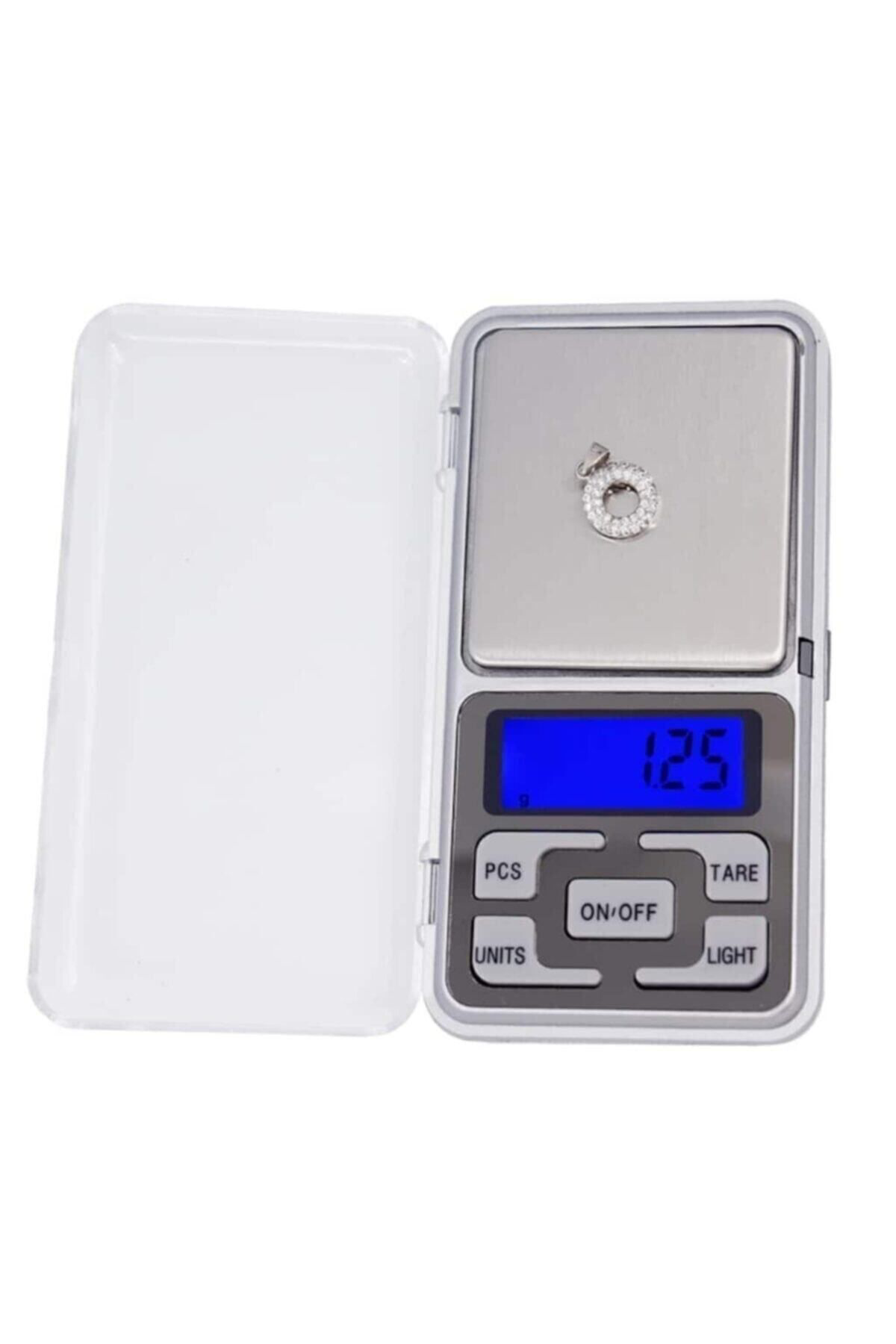 Ok Aksesuar Dijital Hassas Elektronik Kuyumcu Cep Terazisi Tarti 200 Gr / 0.0