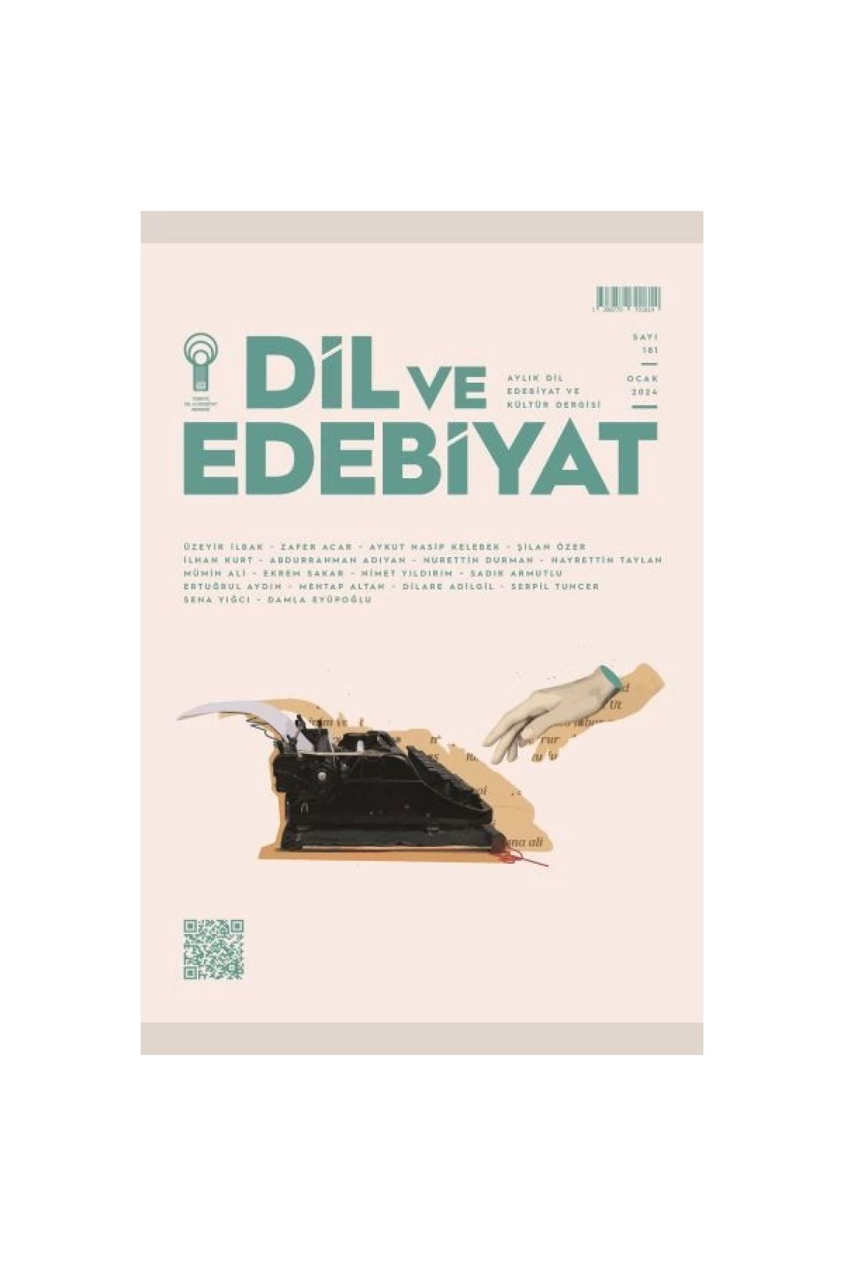 Tded Yayinlari Dil Ve Edebiyat (181. Sayi)