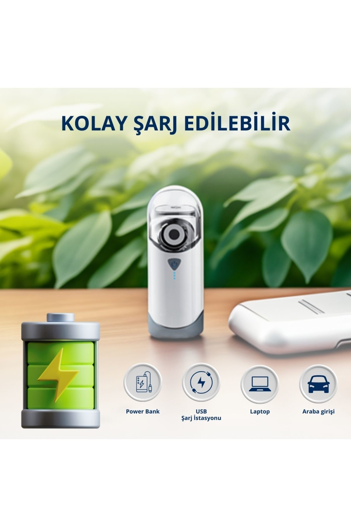 Direct Nexus  Taşinabilir Mesh Nebulizatör