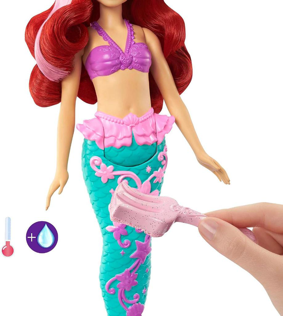 Disney Prenses  Muhteşem Renk Değiştiren Saçli Deniz Kizi Ariel Hl
