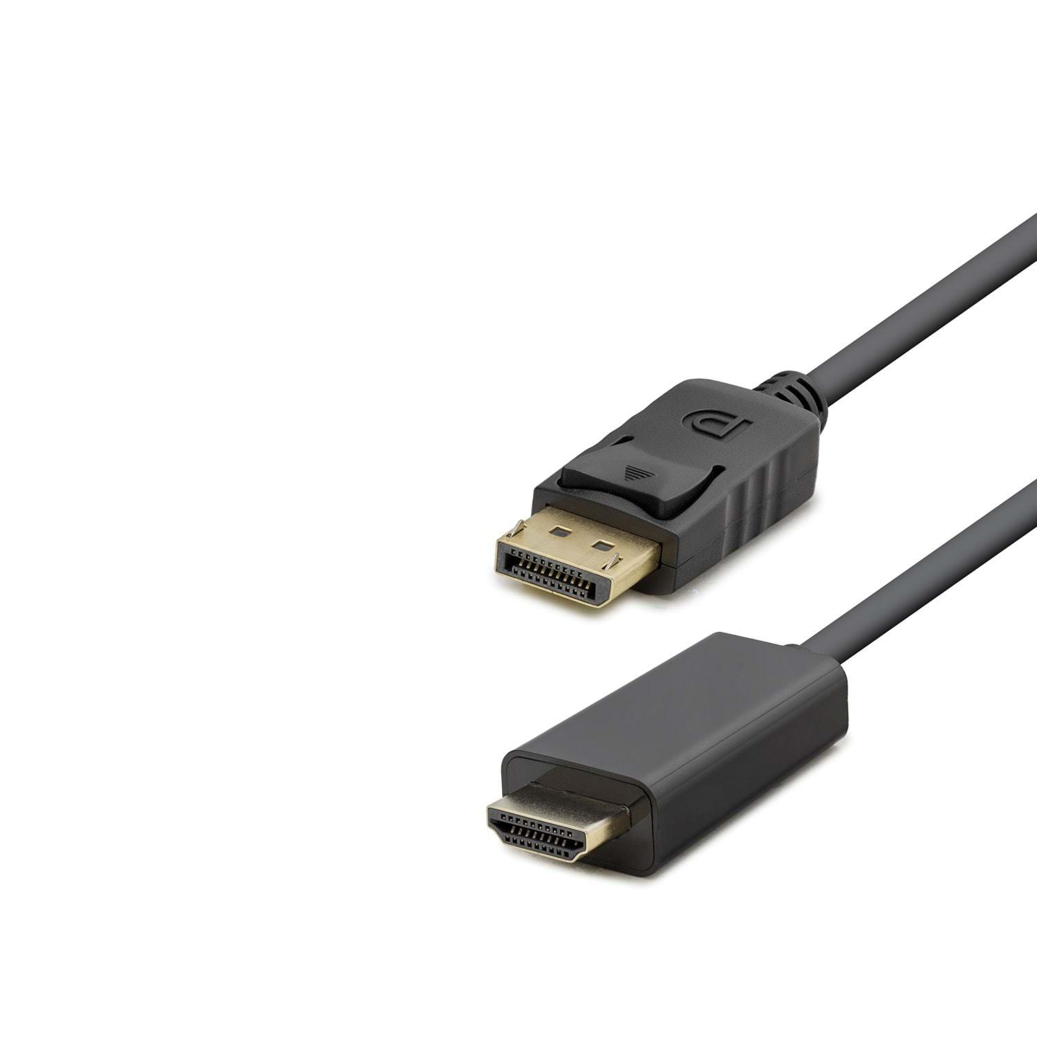 Dısplay To HDMI Kablo 4K 30Hz 1.8M Siyah HDX7796