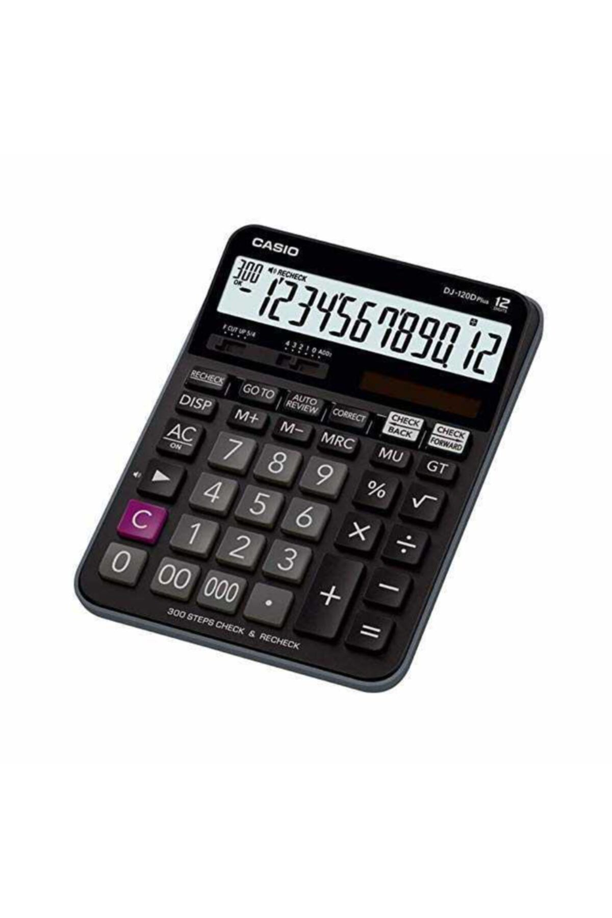 Casio Dj-120D Plus 12 Haneli Büyük Hesap Makinesi