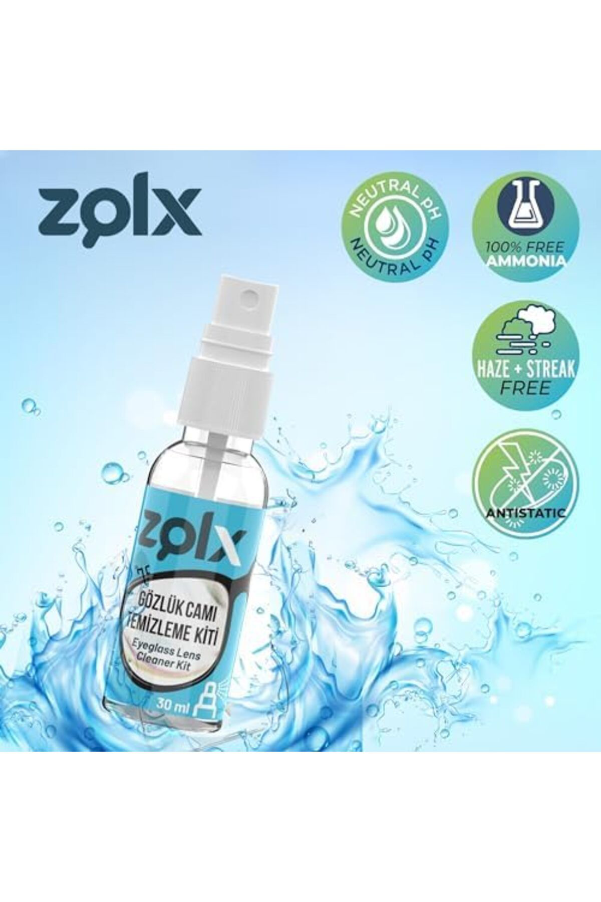 Storemax Dliashp 30Ml Gözlük Cami Temizleme Kiti Veydhop 542167