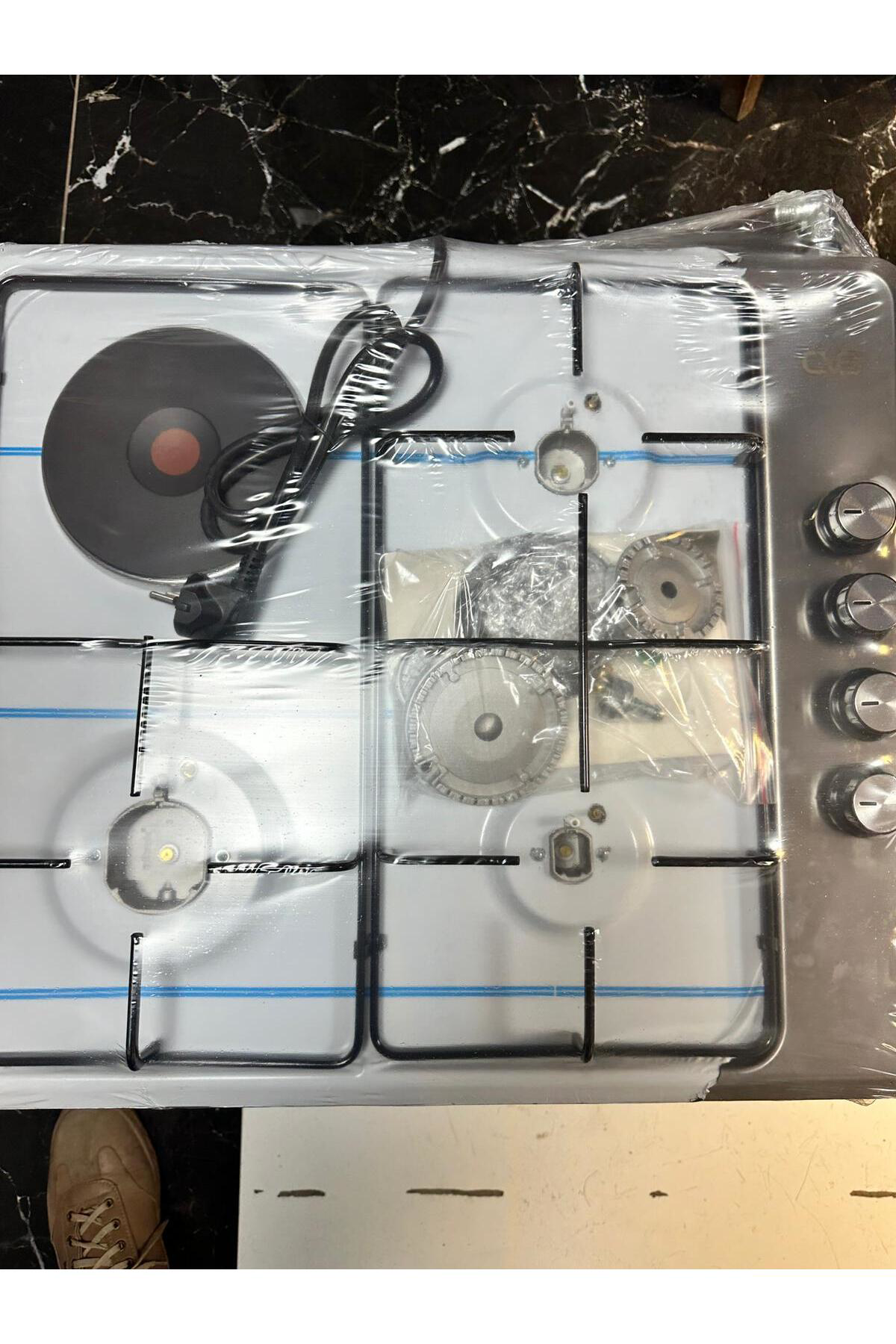 Cvs Dn 460 İnox 3 Gaz+1 Elektrik Set Üstü Ocak 23050008