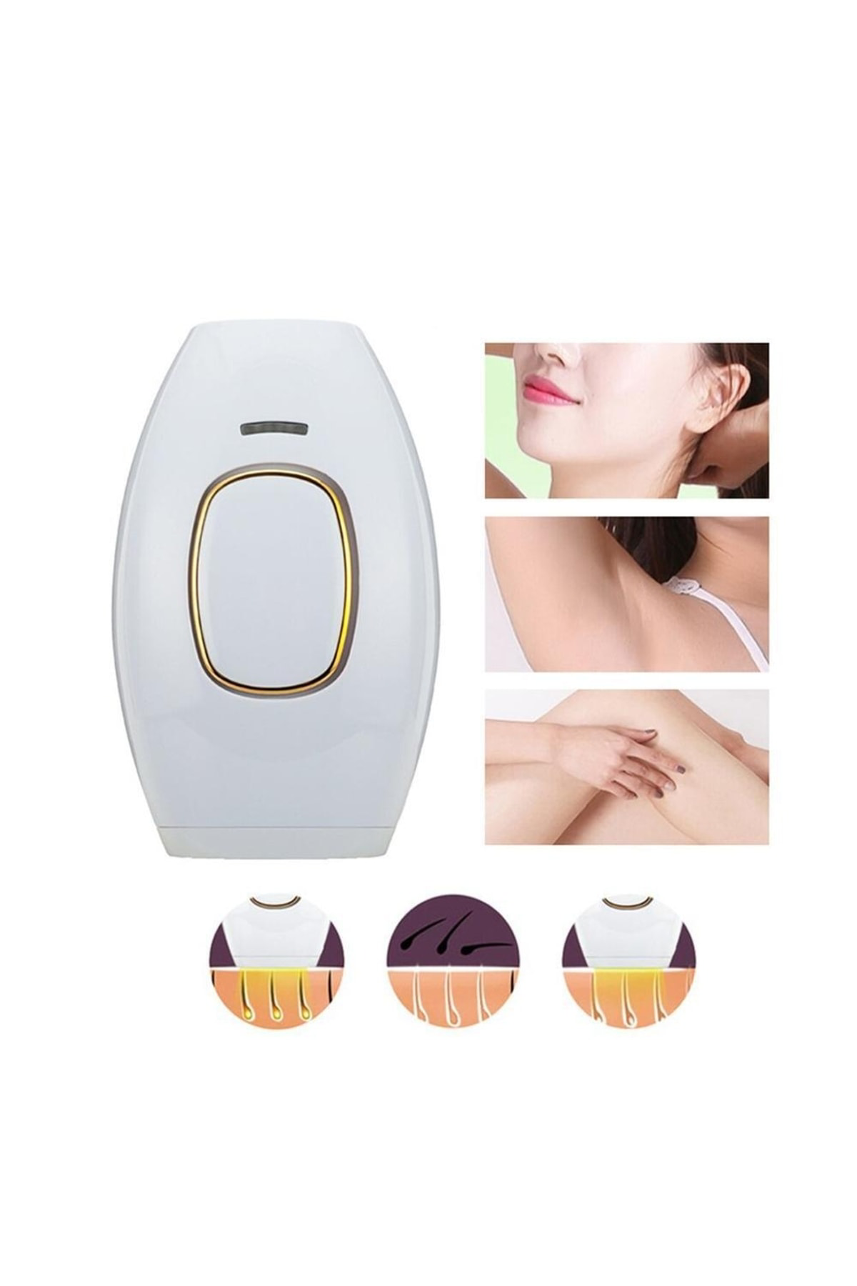 Cvs Dn 7708 İpl Lazer Epilasyon 500.000 Atim