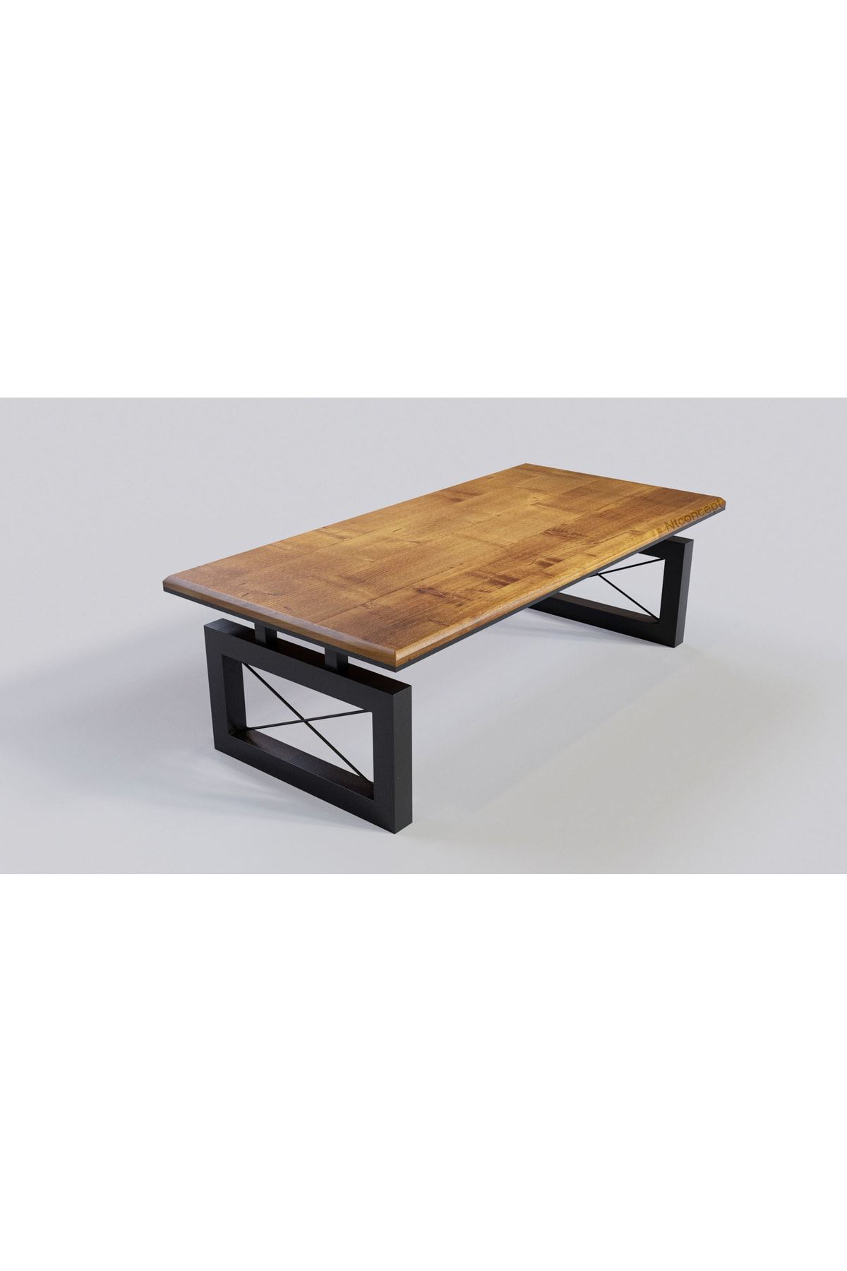 Nt Concept Doğal Ağaç Toplanti Masasi(100Cm-280Cm)