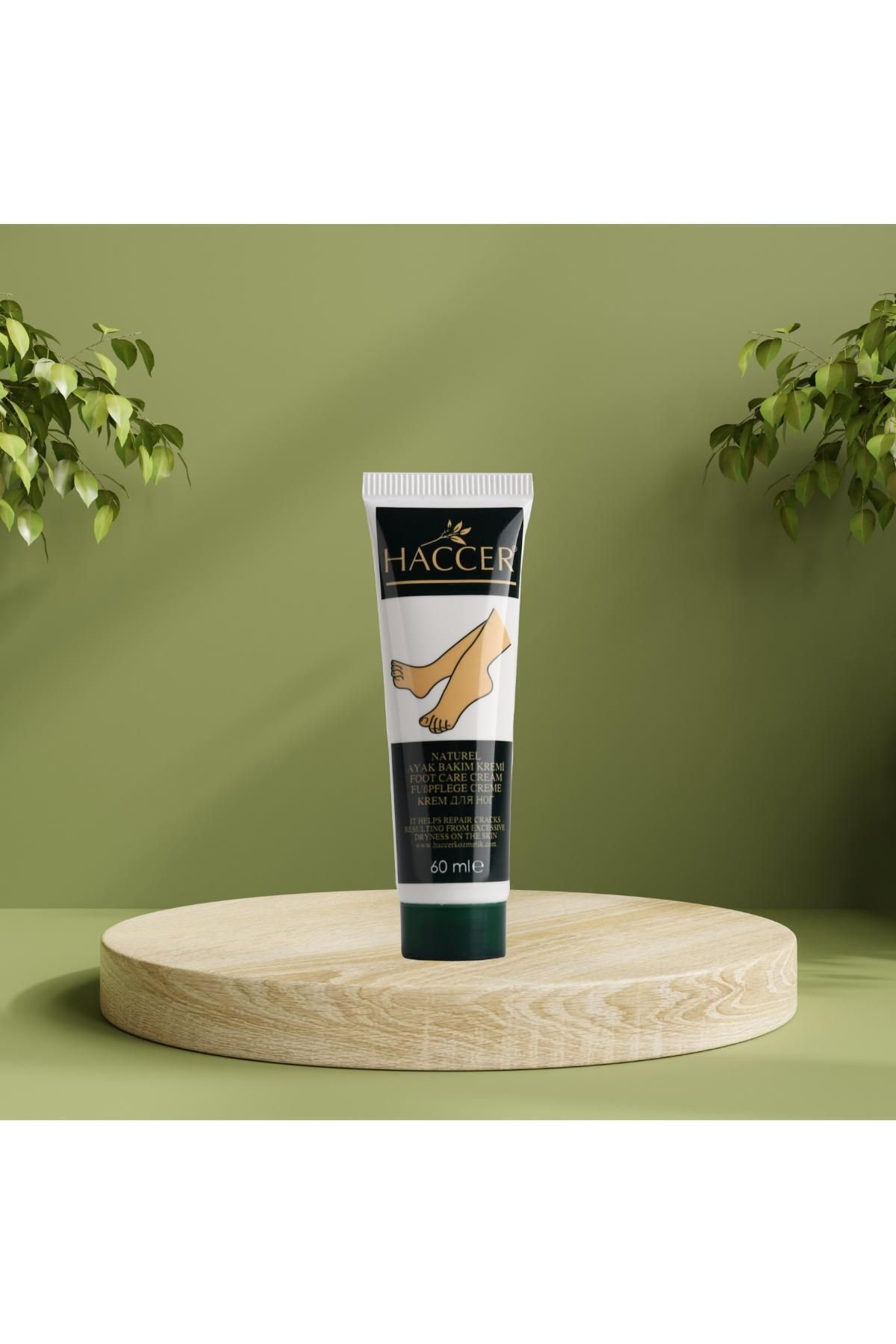 Haccer Doğal Ayak Bakim Kremi 60 Ml