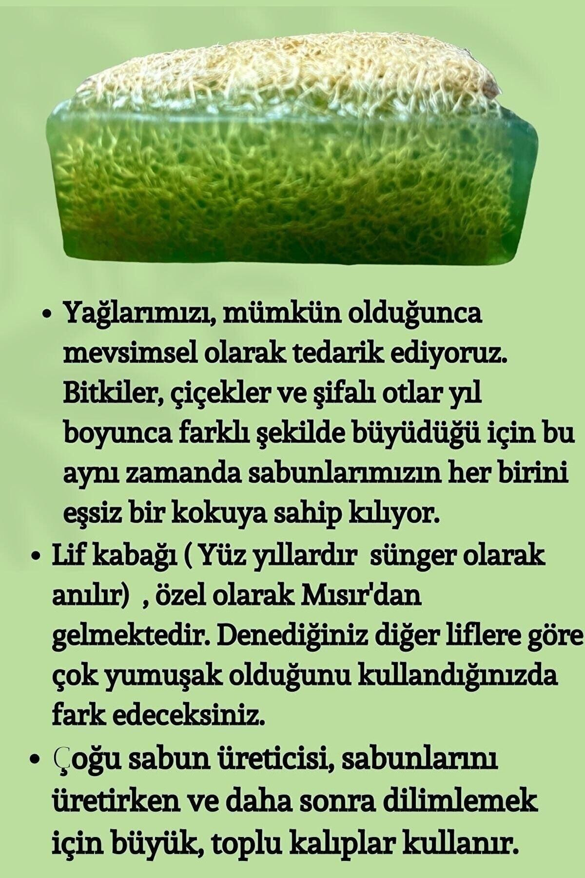 Trendmilano Doğal Kabak Lifli Aloe Vera Sabunu