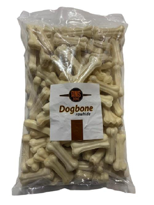 Dogbone  Beyaz Pres Kemik 7 Cm 100' Lü