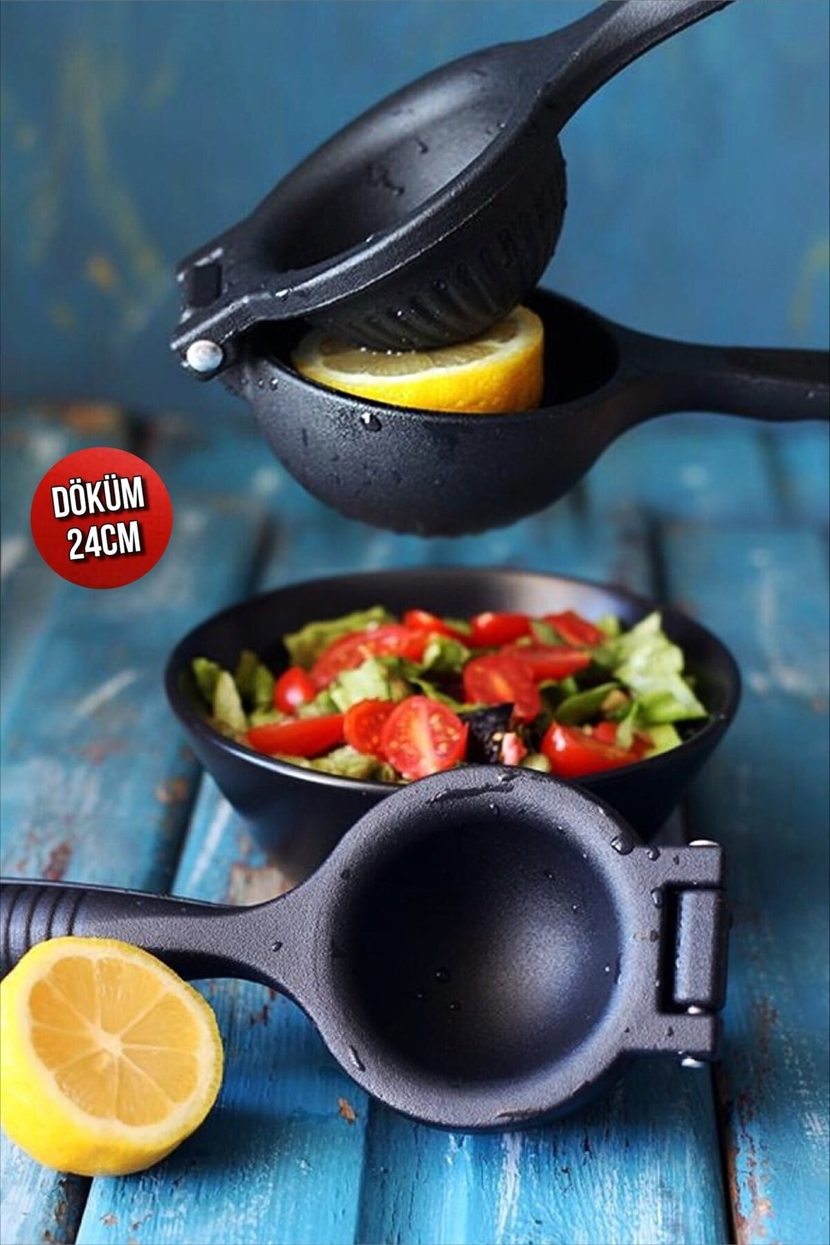 Şahane Pazar Döküm Limon Sikacaği 24Cm (Ağir, Uzun Ömür Garantili) Fma03511