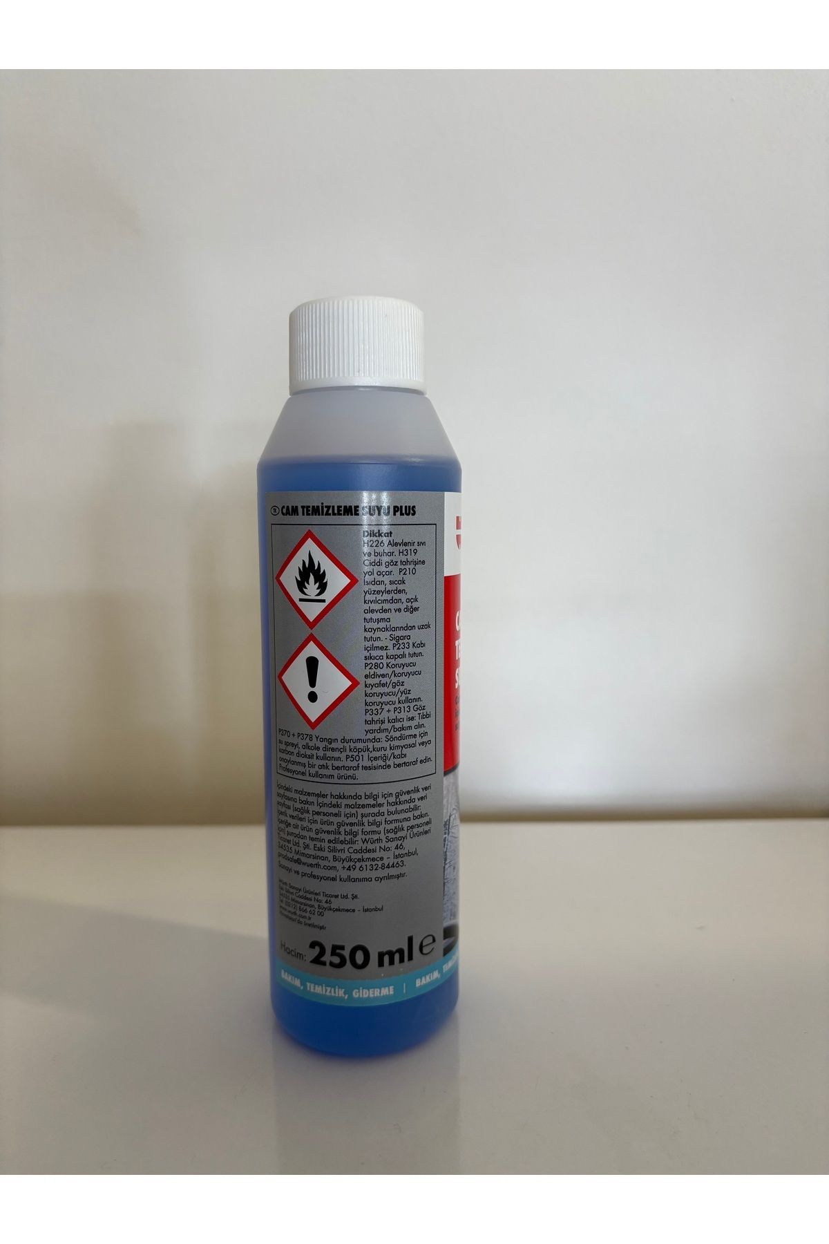 Würth Dört Mevsim Cam Temizleme Suyu 250 Ml